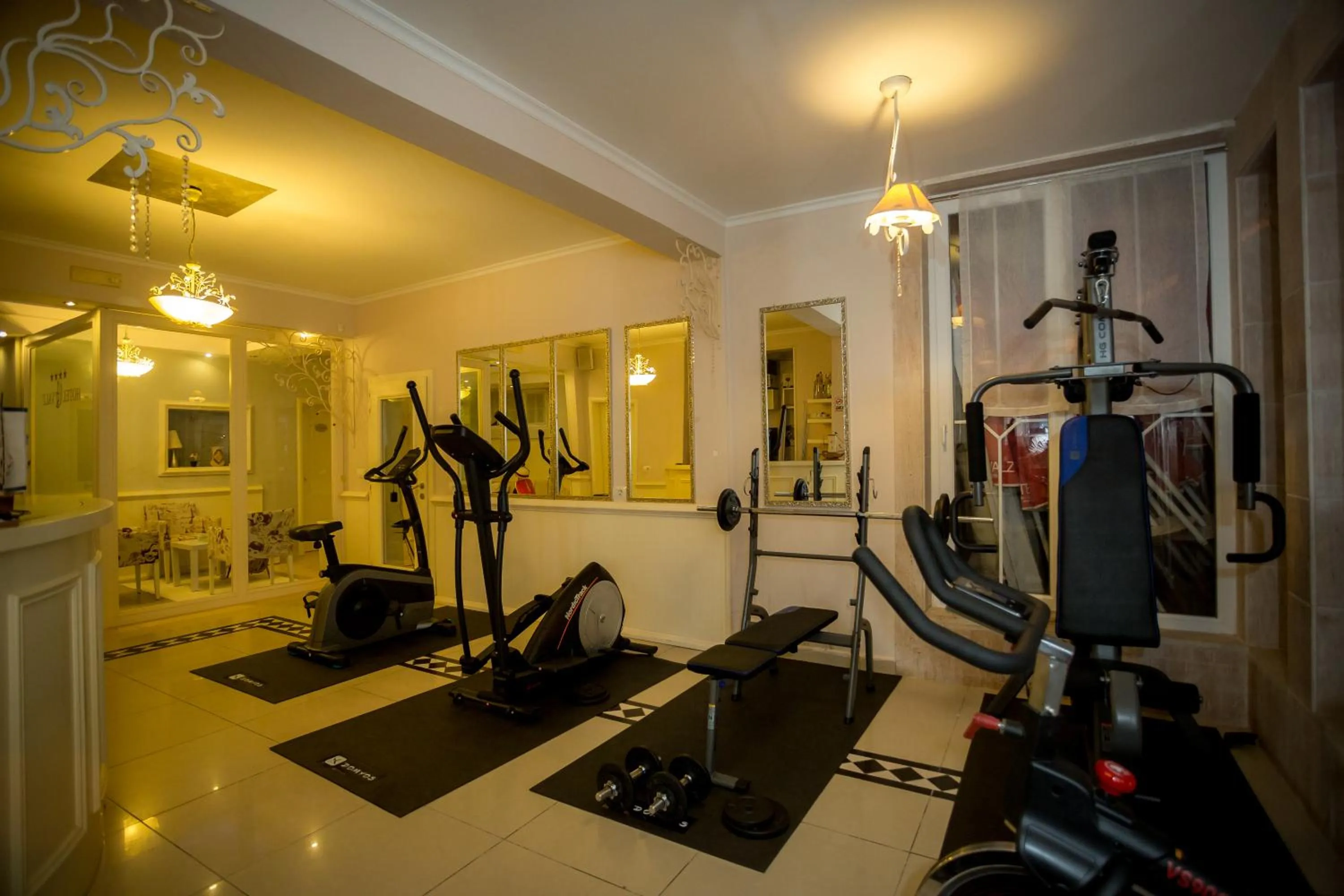 Fitness centre/facilities in Hotel Valz