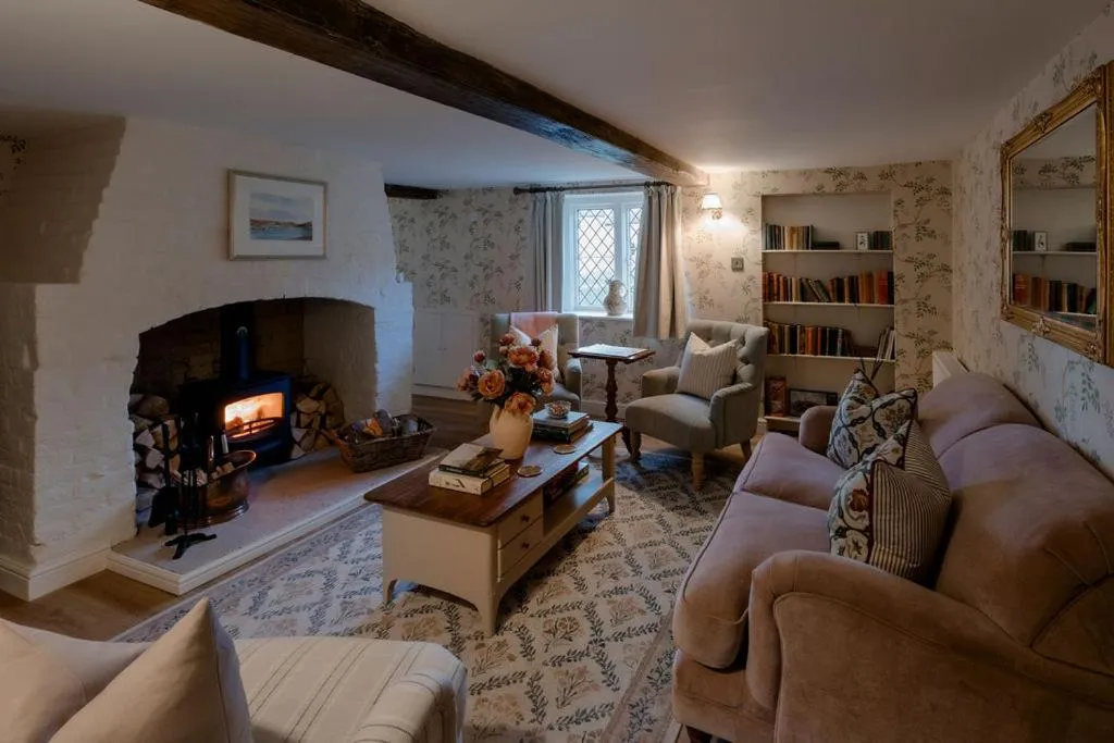 Living room in Master Builder's House Hotel