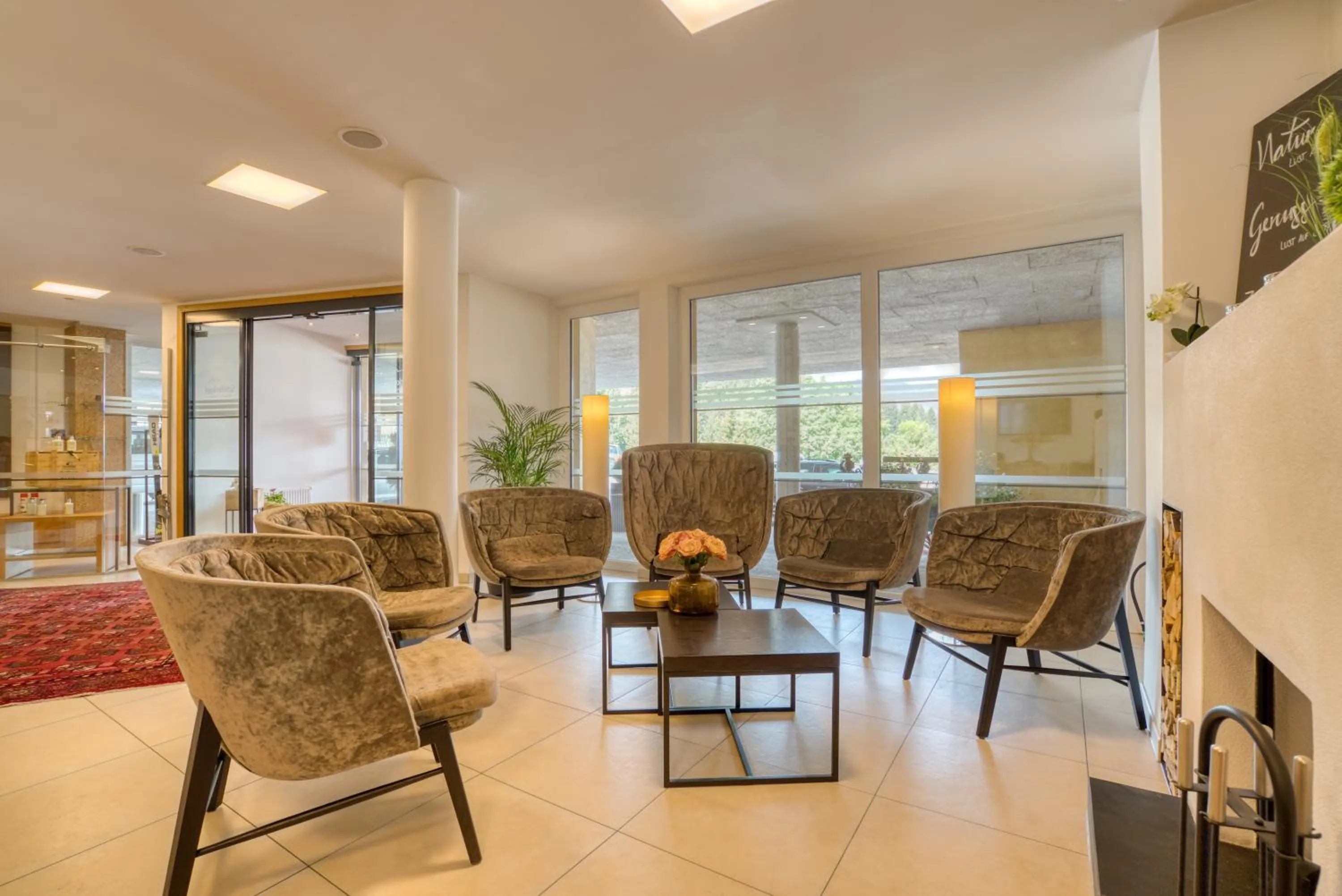 Lobby or reception in Alpinresort Schillerkopf