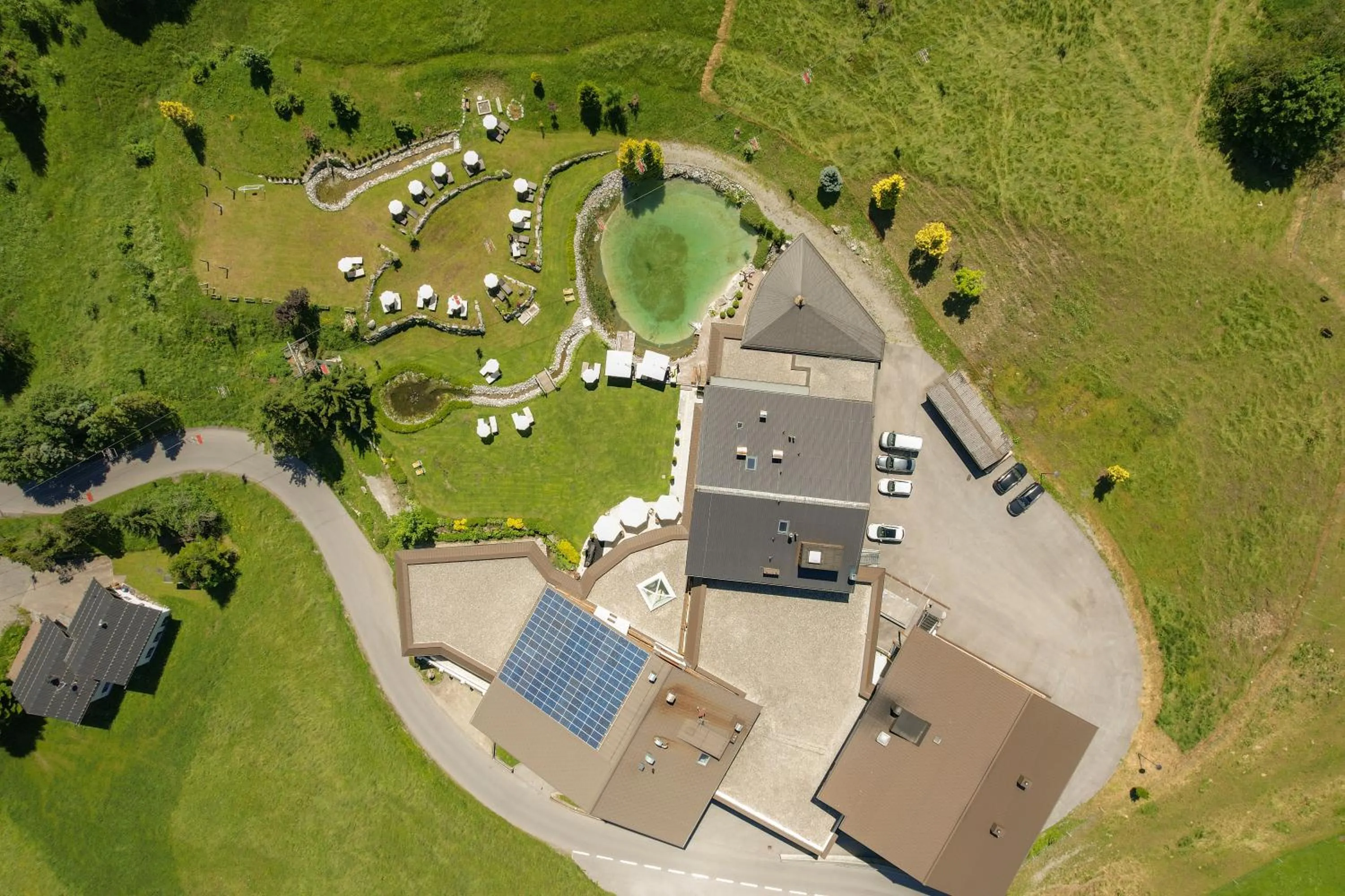 Bird's eye view in Alpinresort Schillerkopf