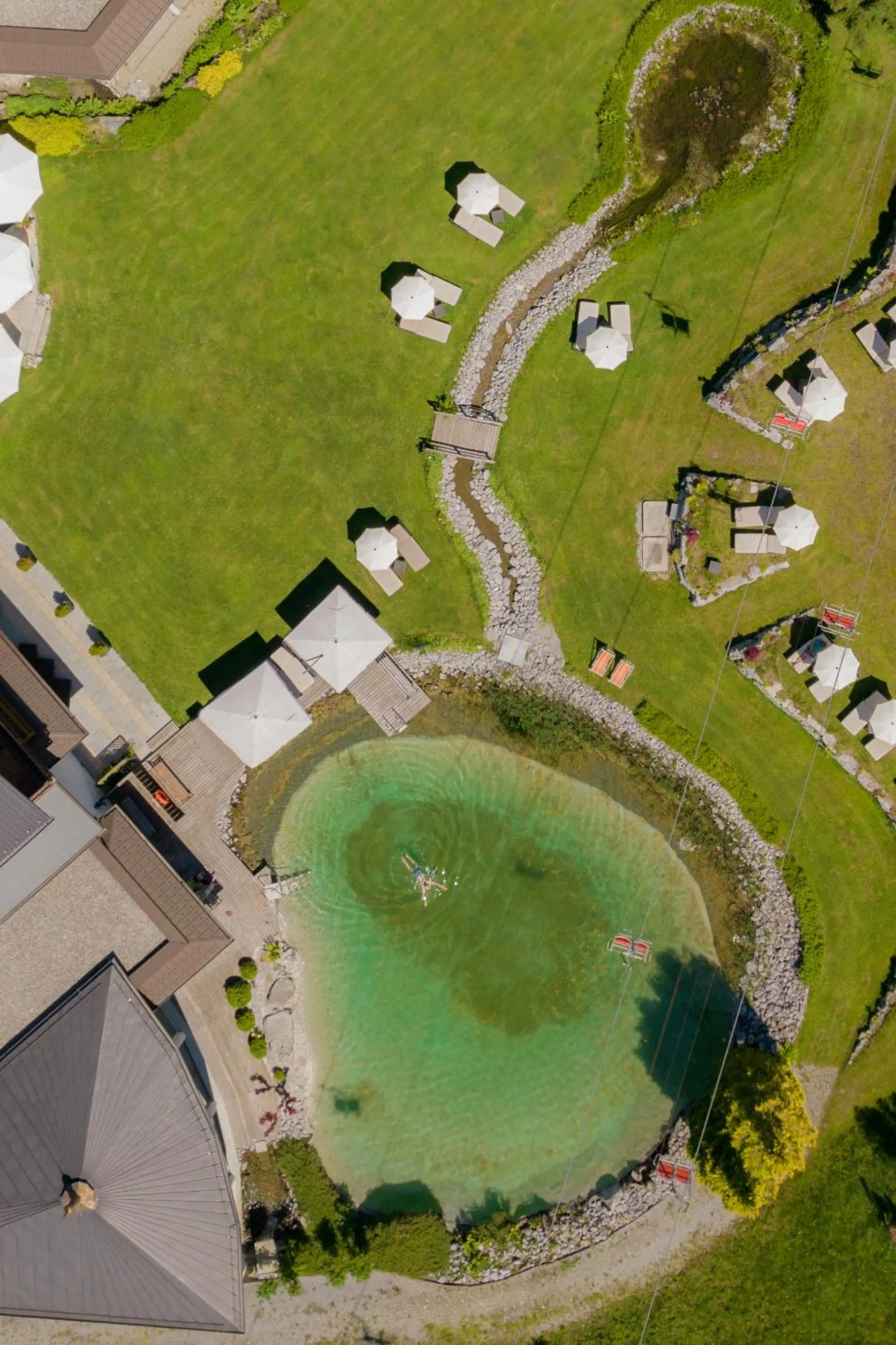 Bird's eye view in Alpinresort Schillerkopf