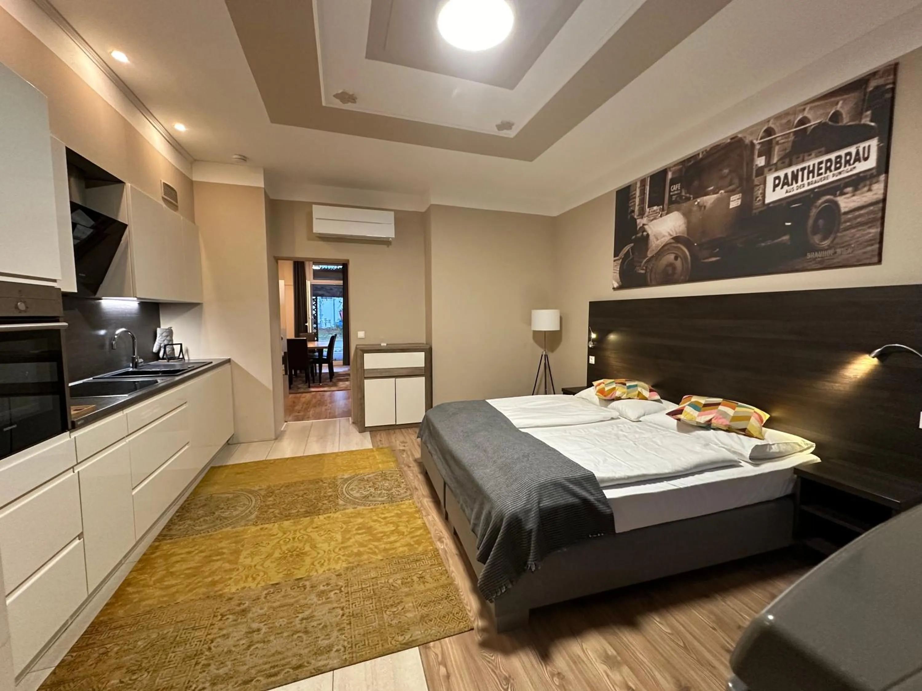 Bed in Hotel Brauhof Wien