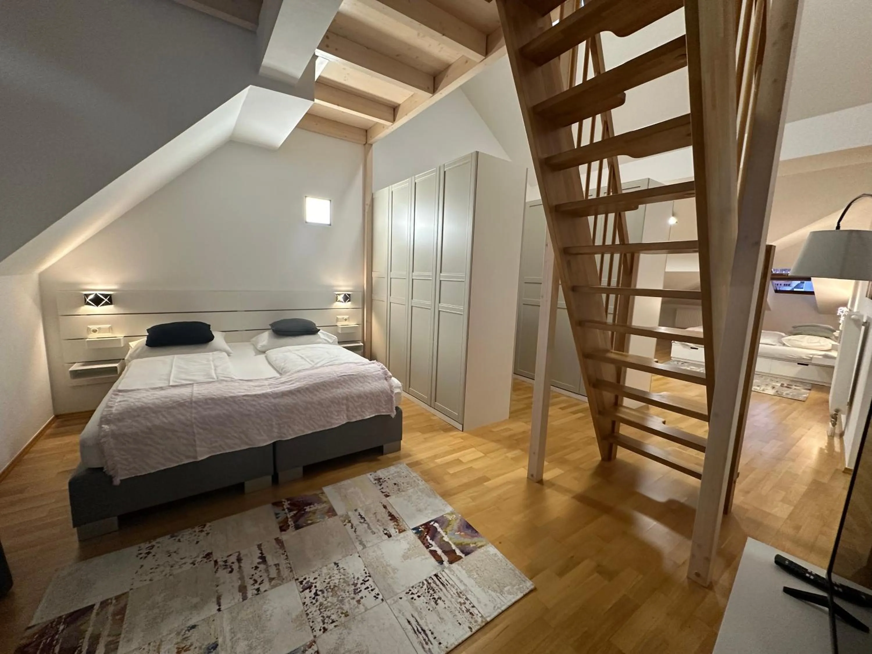 Bed in Hotel Brauhof Wien