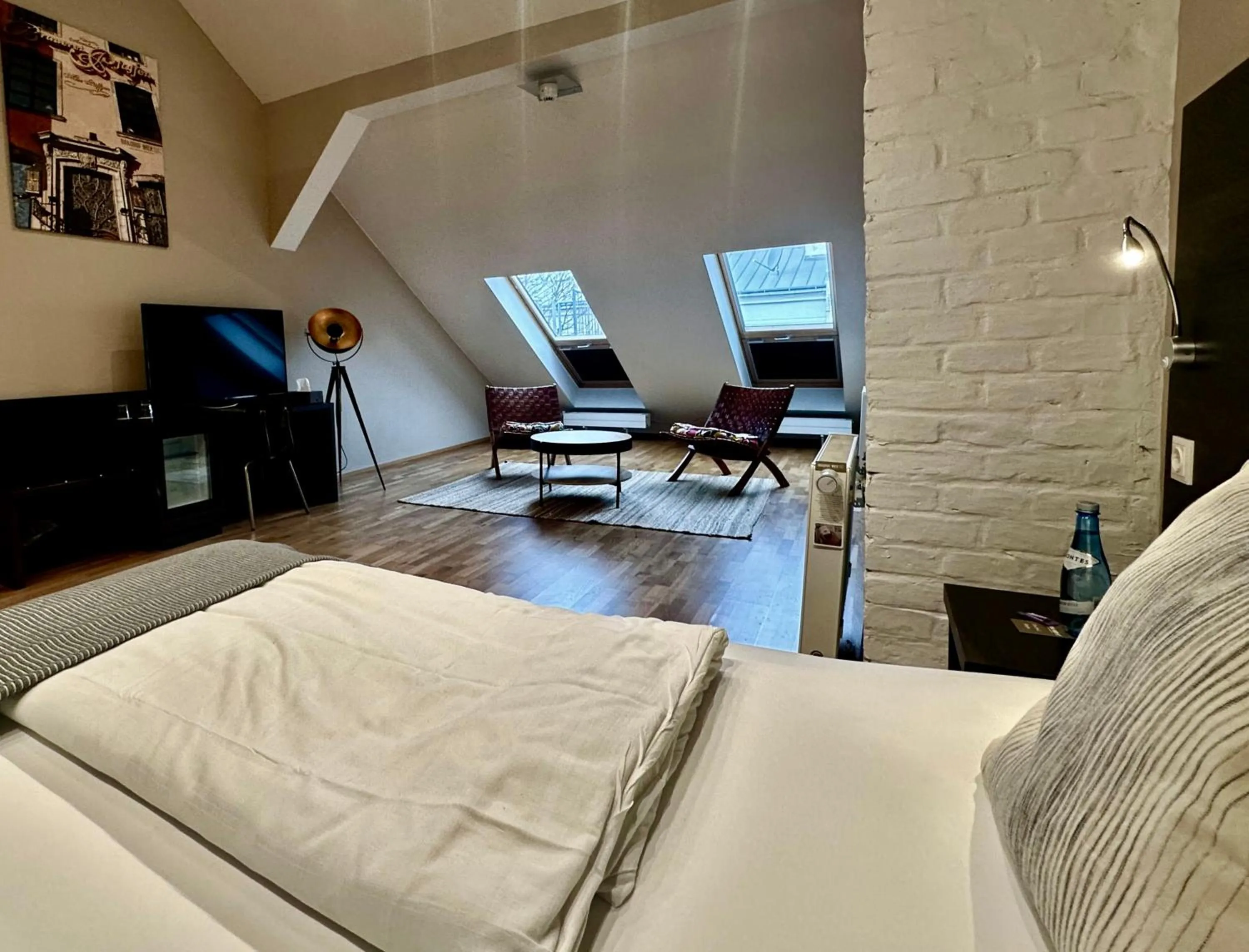 Bed in Hotel Brauhof Wien