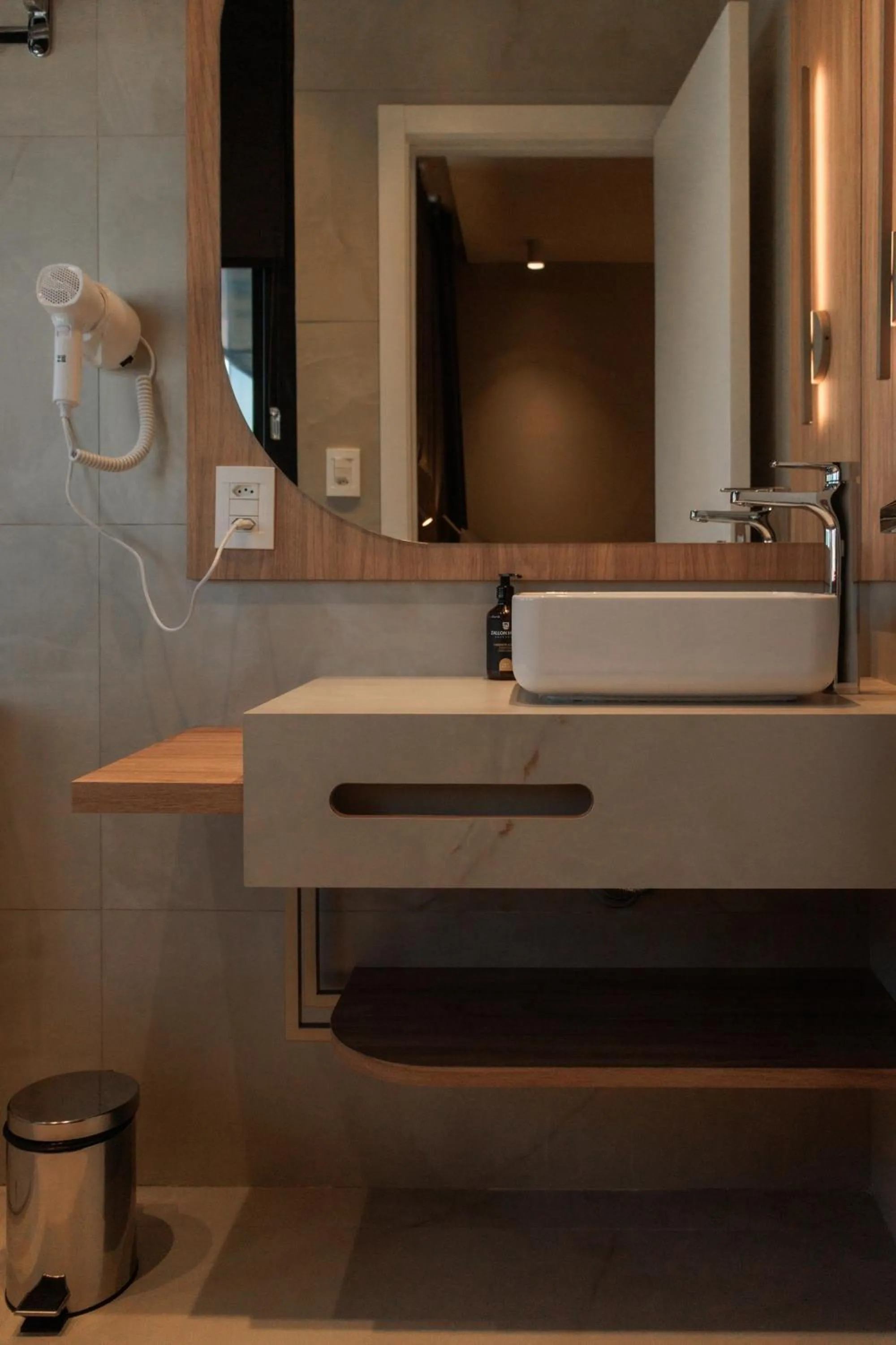 Bathroom in Zallon Hotel Executivo