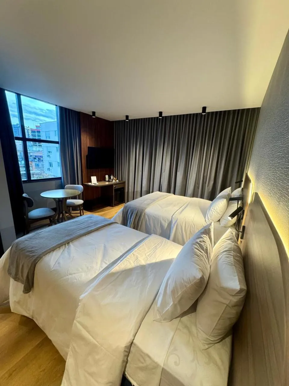 Bed in Zallon Hotel Executivo