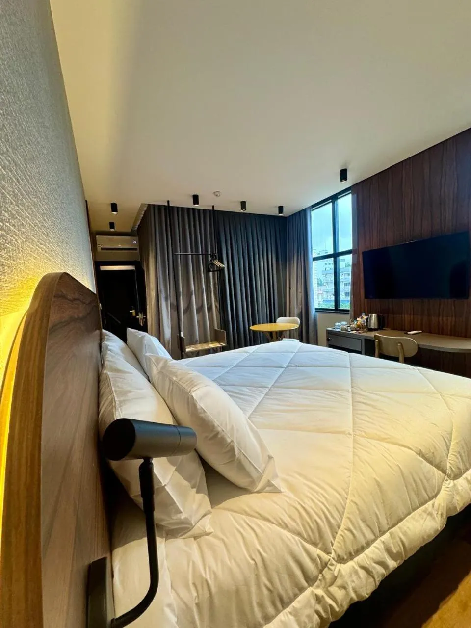 Bed in Zallon Hotel Executivo