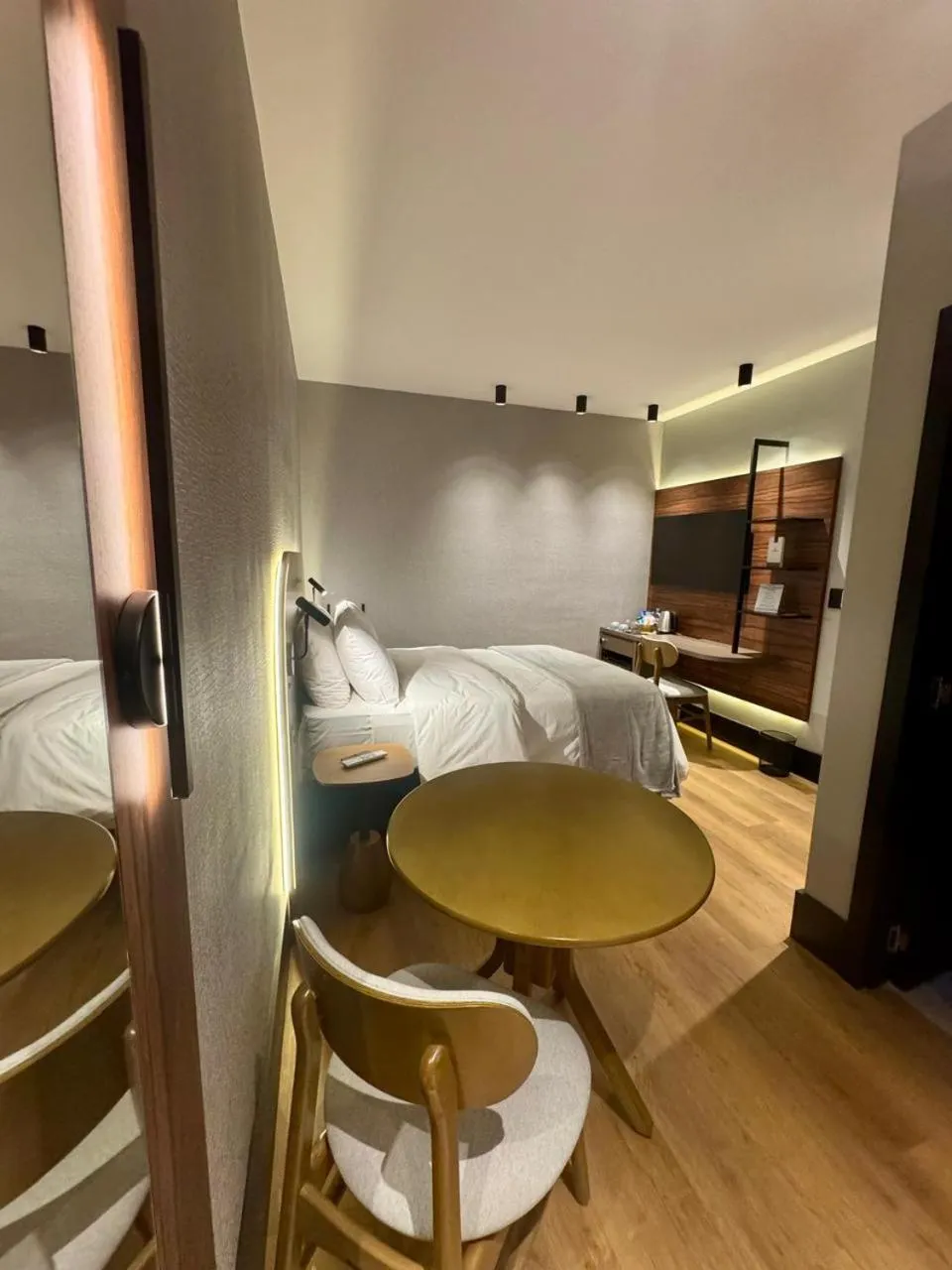 Bed in Zallon Hotel Executivo