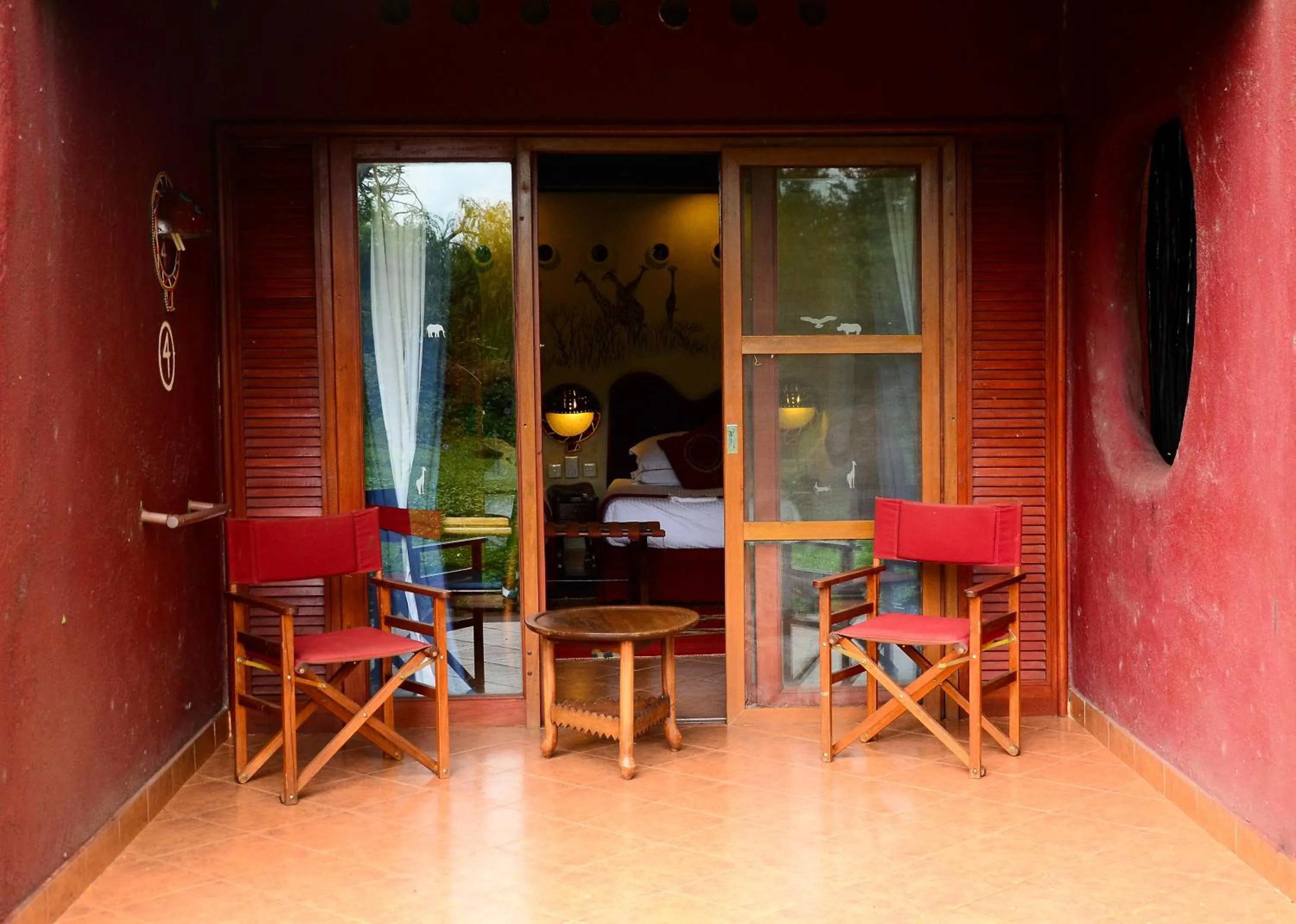 Balcony/Terrace in Amboseli Serena Safari Lodge