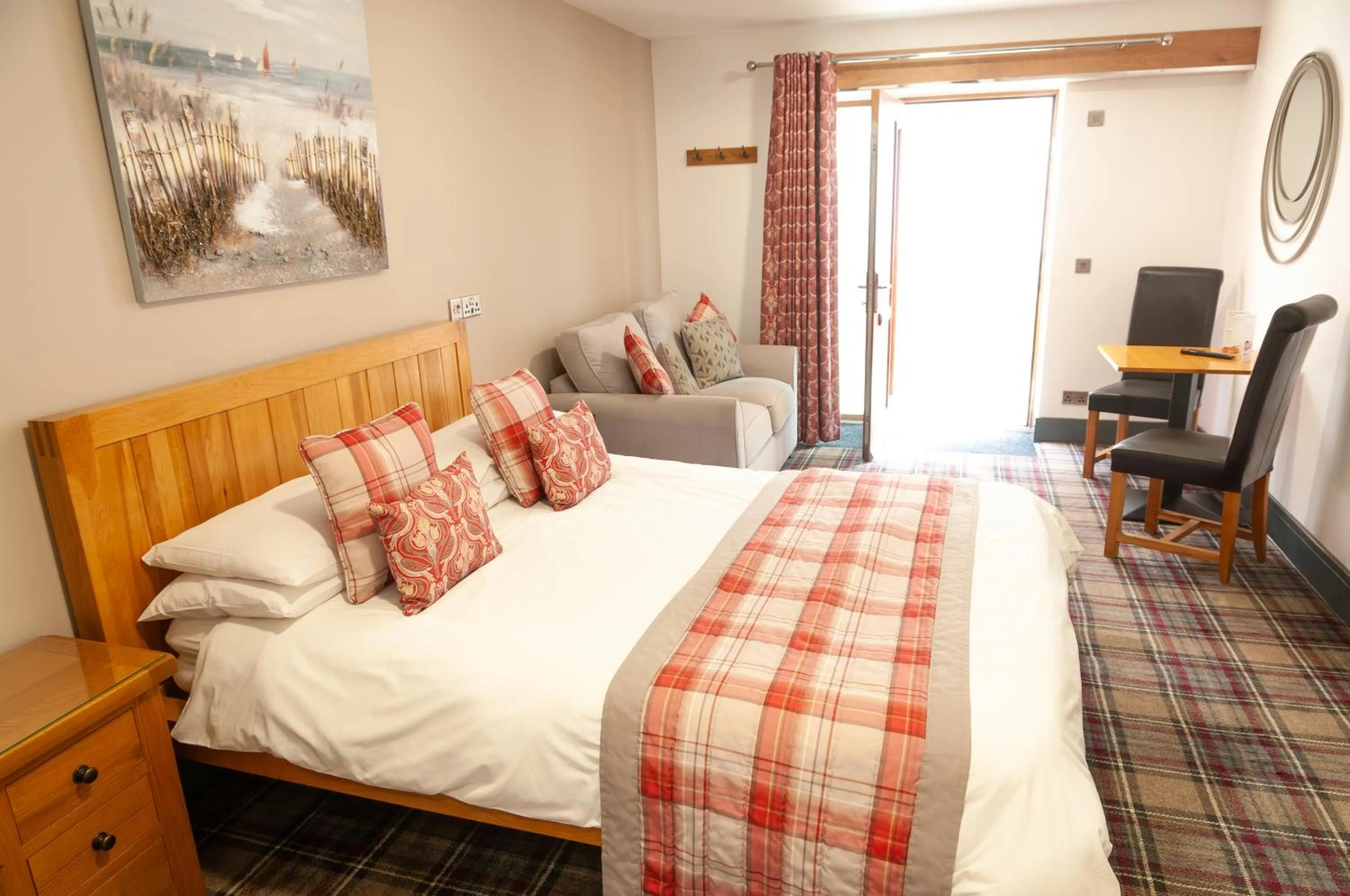 Bed in Claxton Hotel