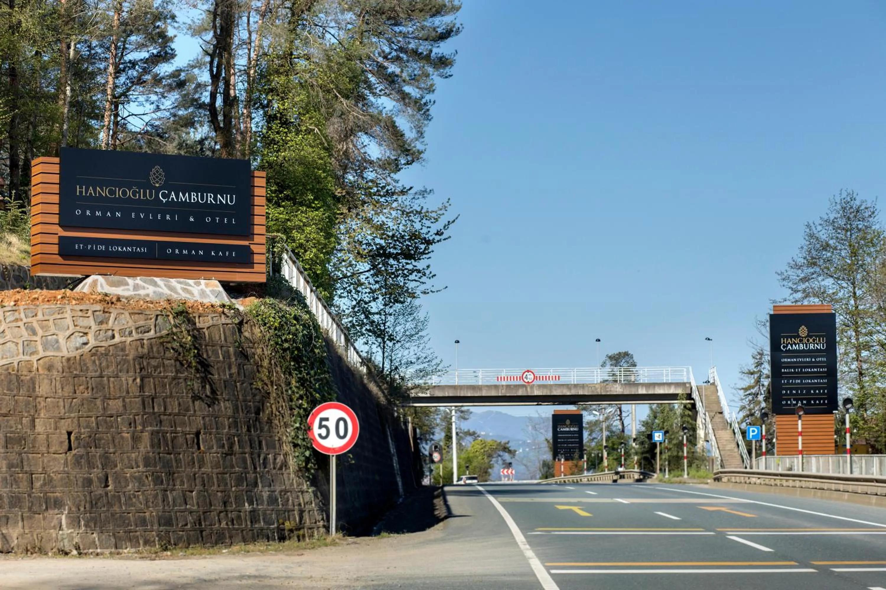 Property logo or sign in Hancioglu Orman Evleri & Hotel