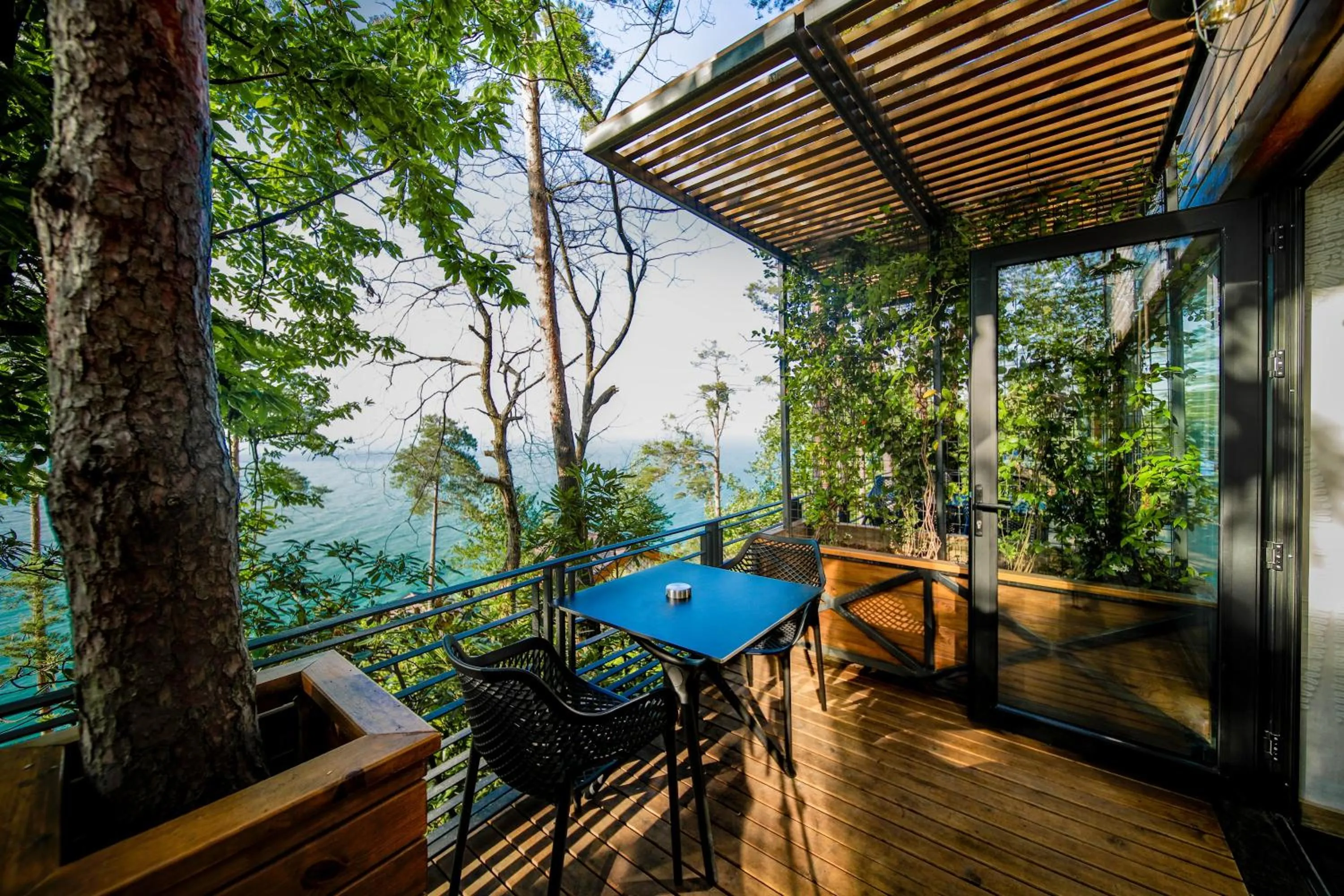 Balcony/Terrace in Hancioglu Orman Evleri & Hotel