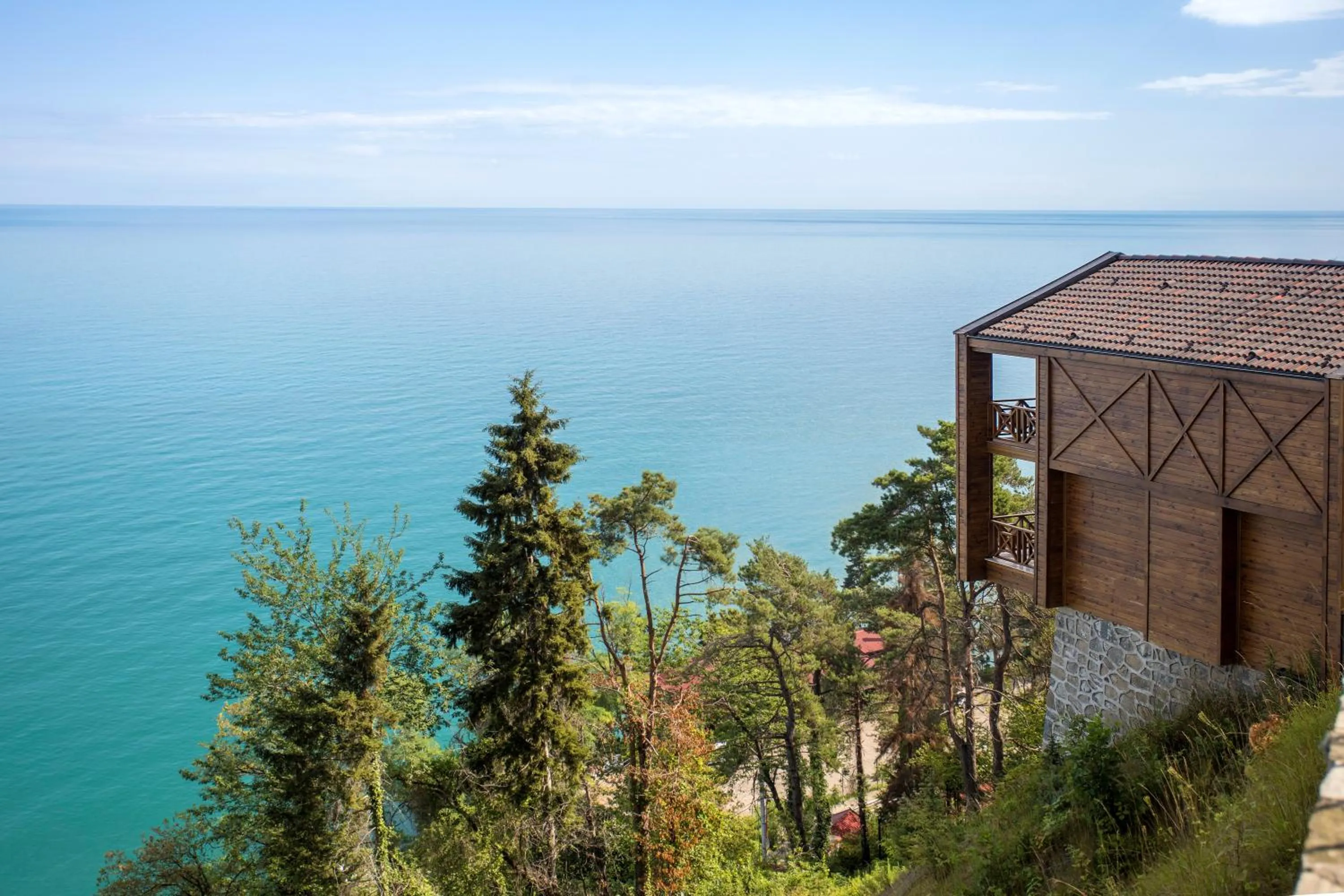 Sea view in Hancioglu Orman Evleri & Hotel