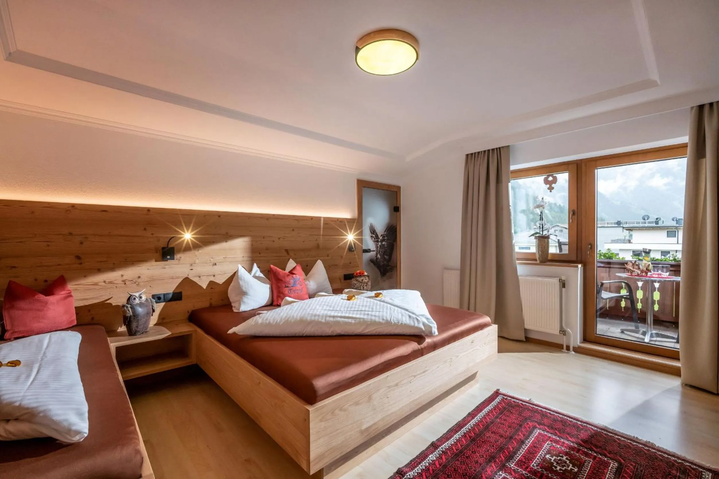 Bedroom, Bed in Alpinschlössl