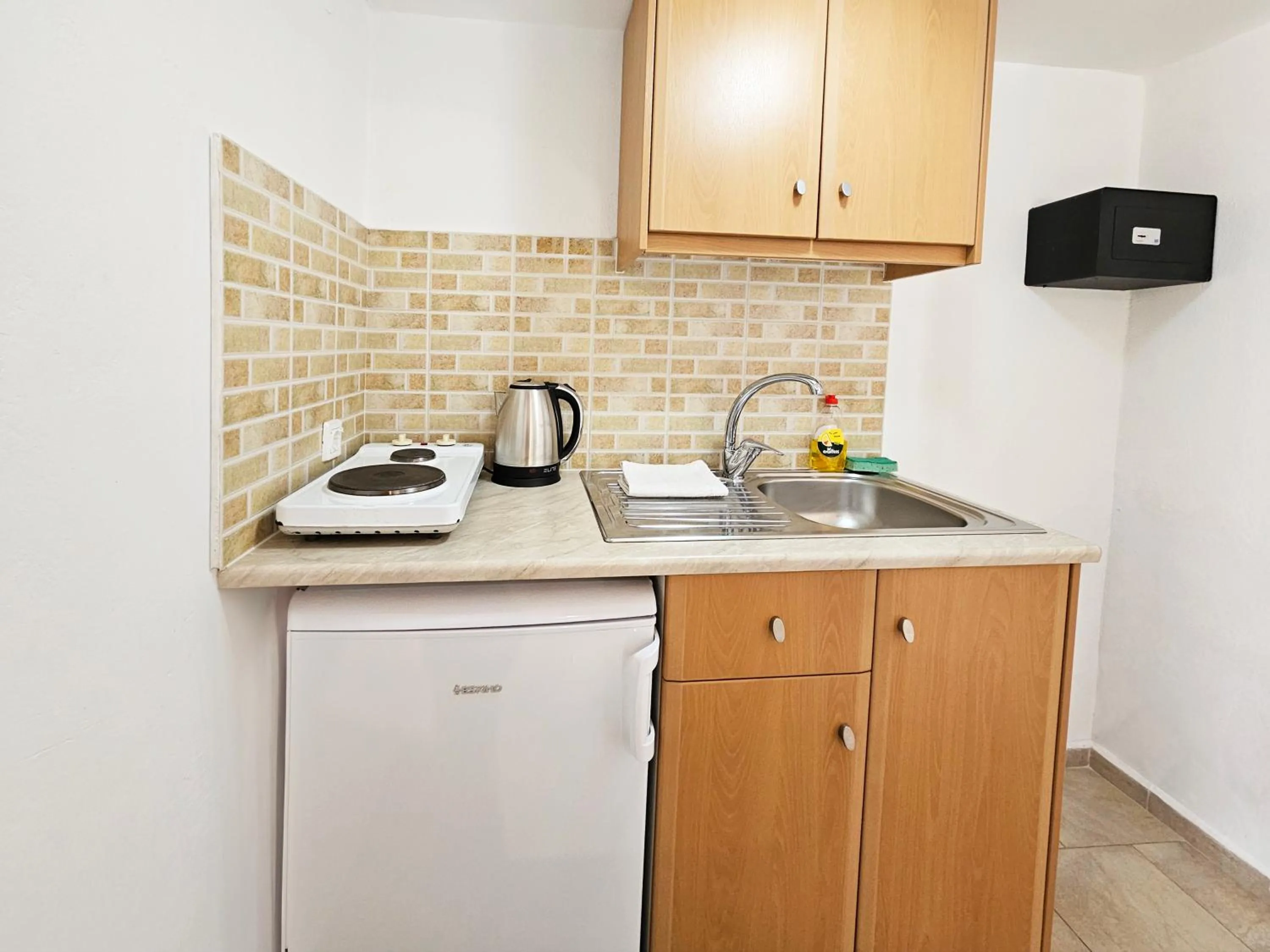 Kitchen or kitchenette in Pavlis Studios Kampos