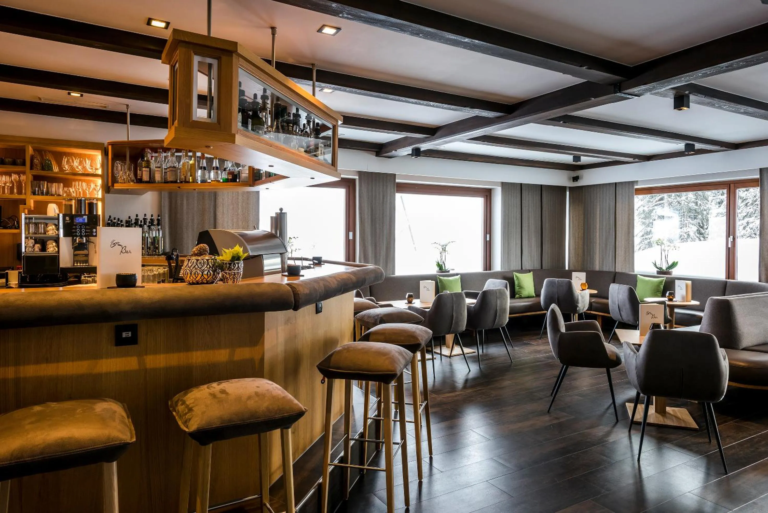 Lounge or bar in Cresta.Alpin.Sport.Hotel
