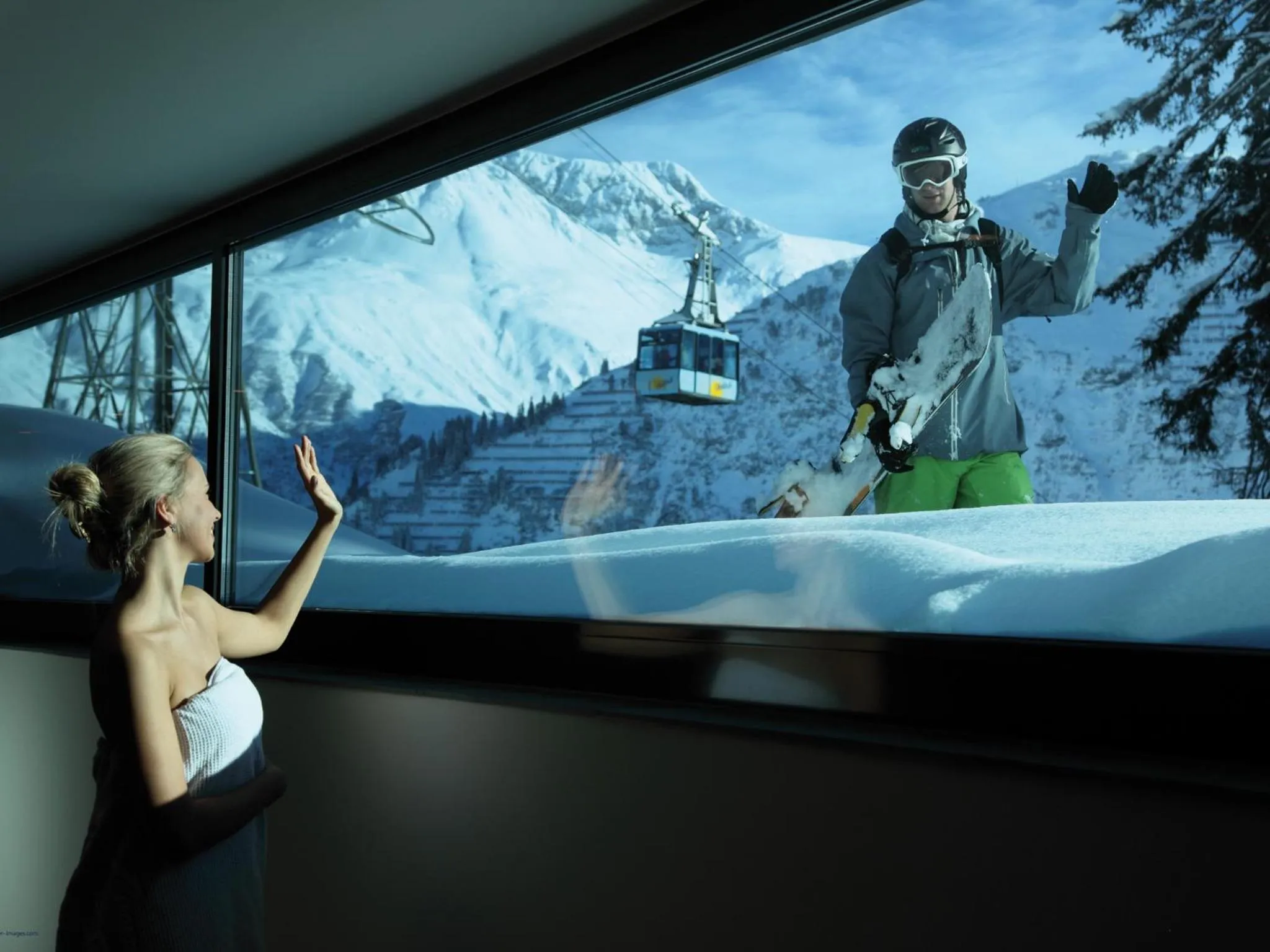 Decorative detail in Cresta.Alpin.Sport.Hotel