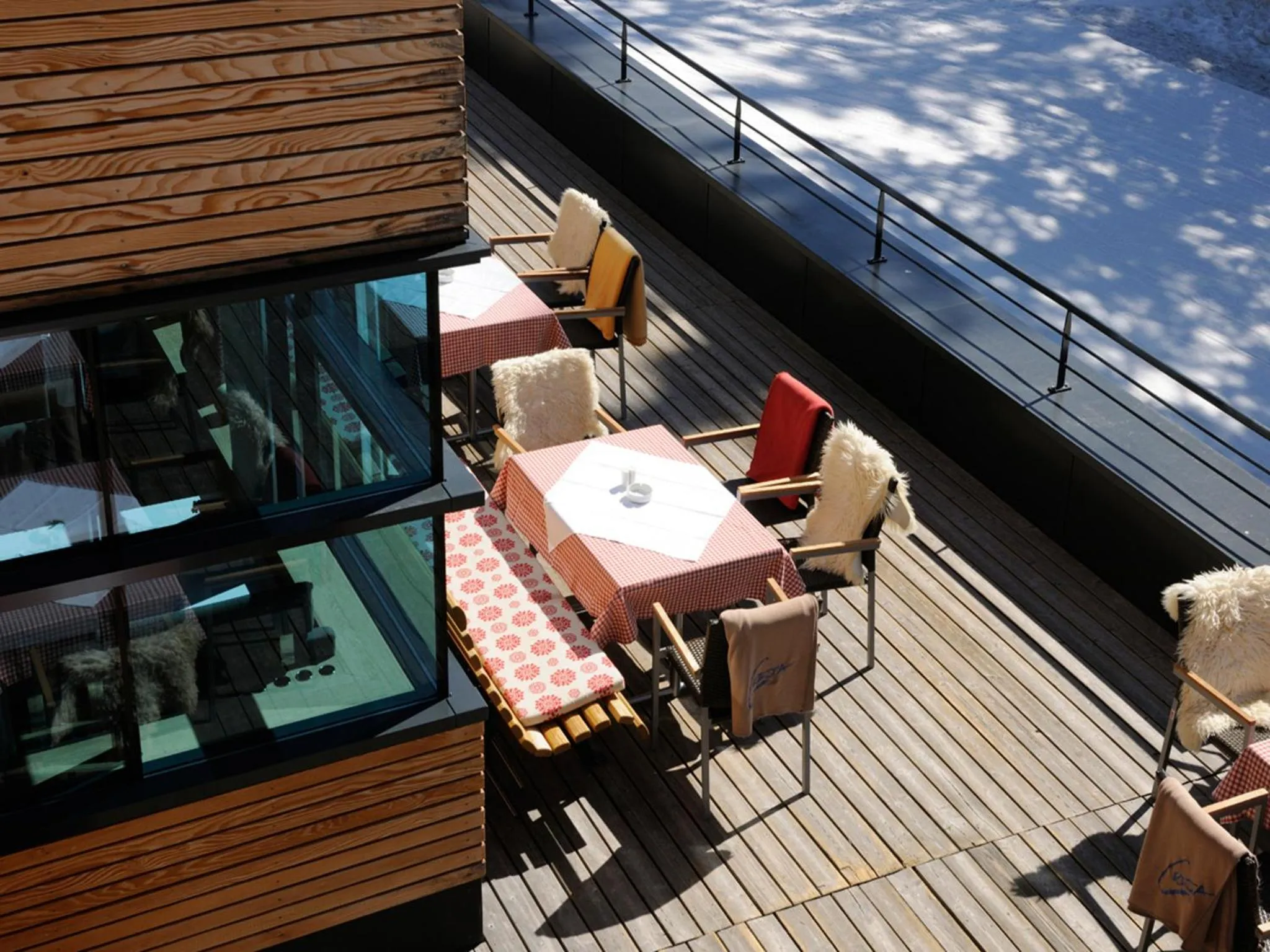 Balcony/Terrace in Cresta.Alpin.Sport.Hotel