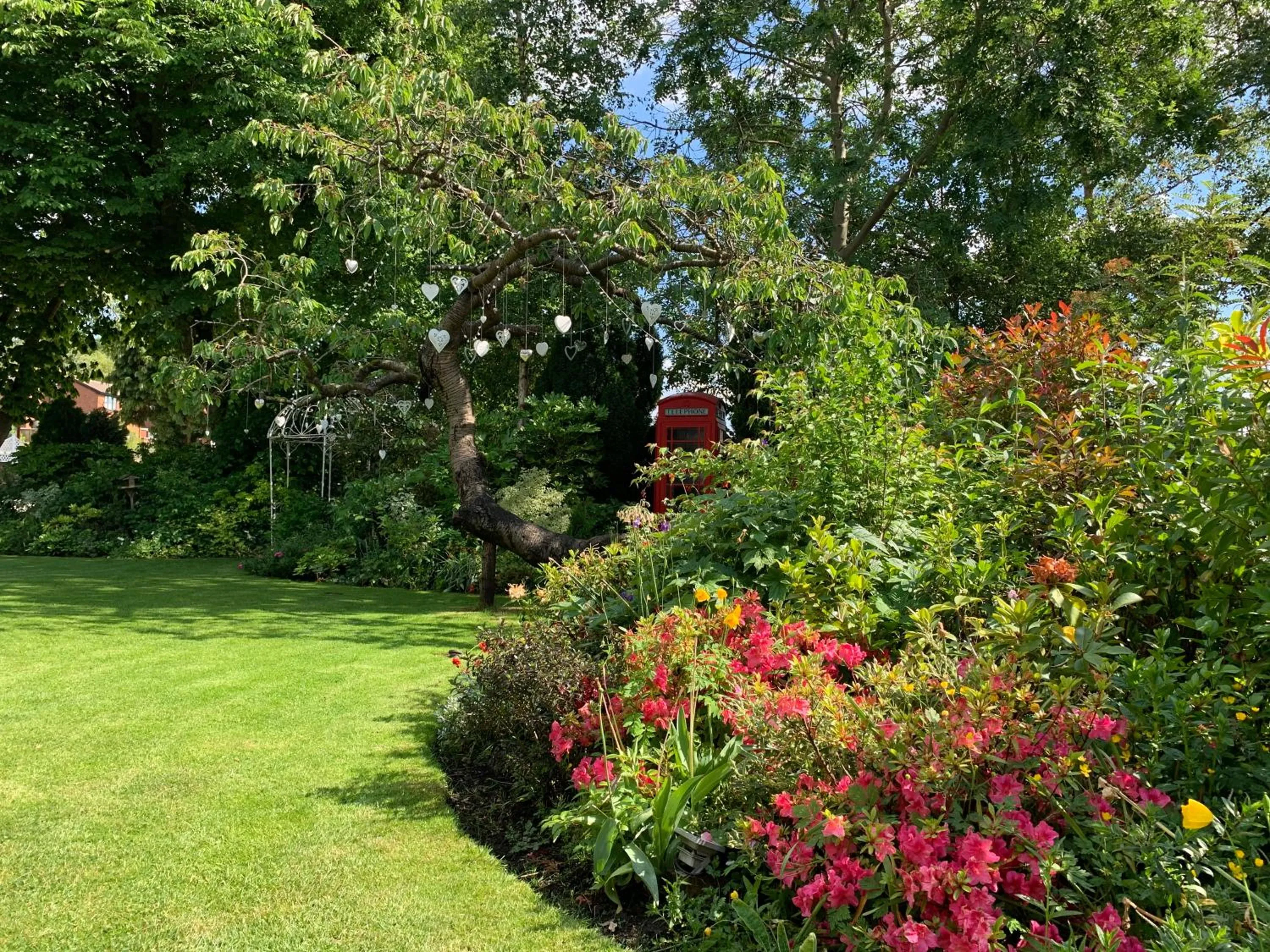 Garden in Dimple Well Lodge Hotel