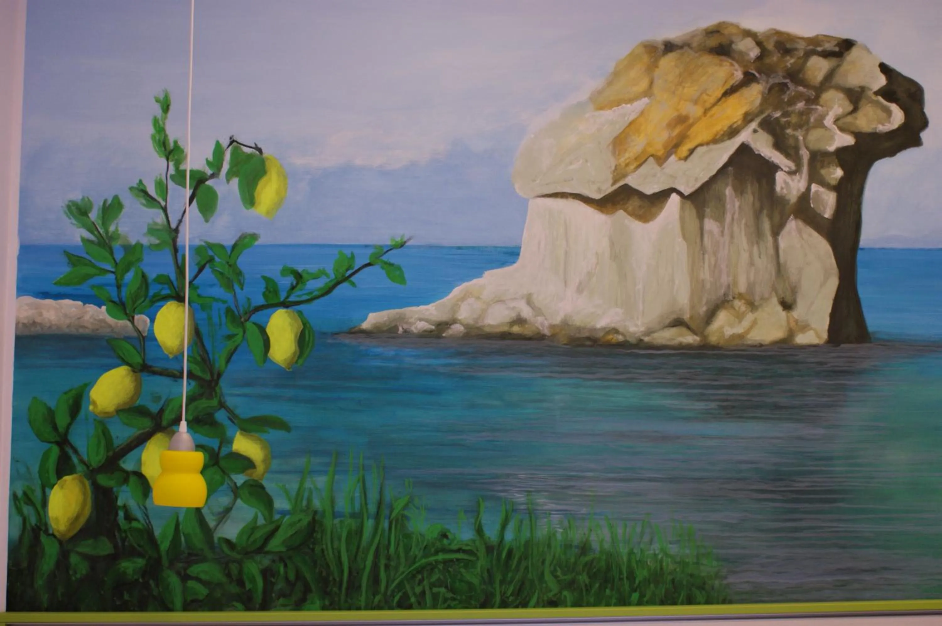 Decorative detail in B&B Isole - Rione alto