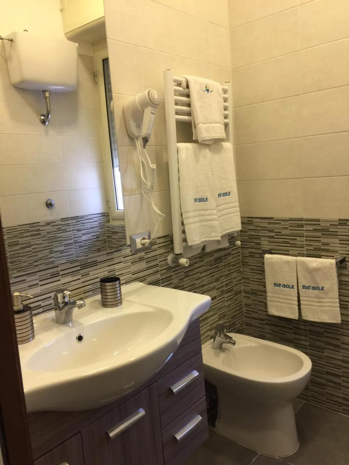 Bathroom in B&B Isole - Rione alto