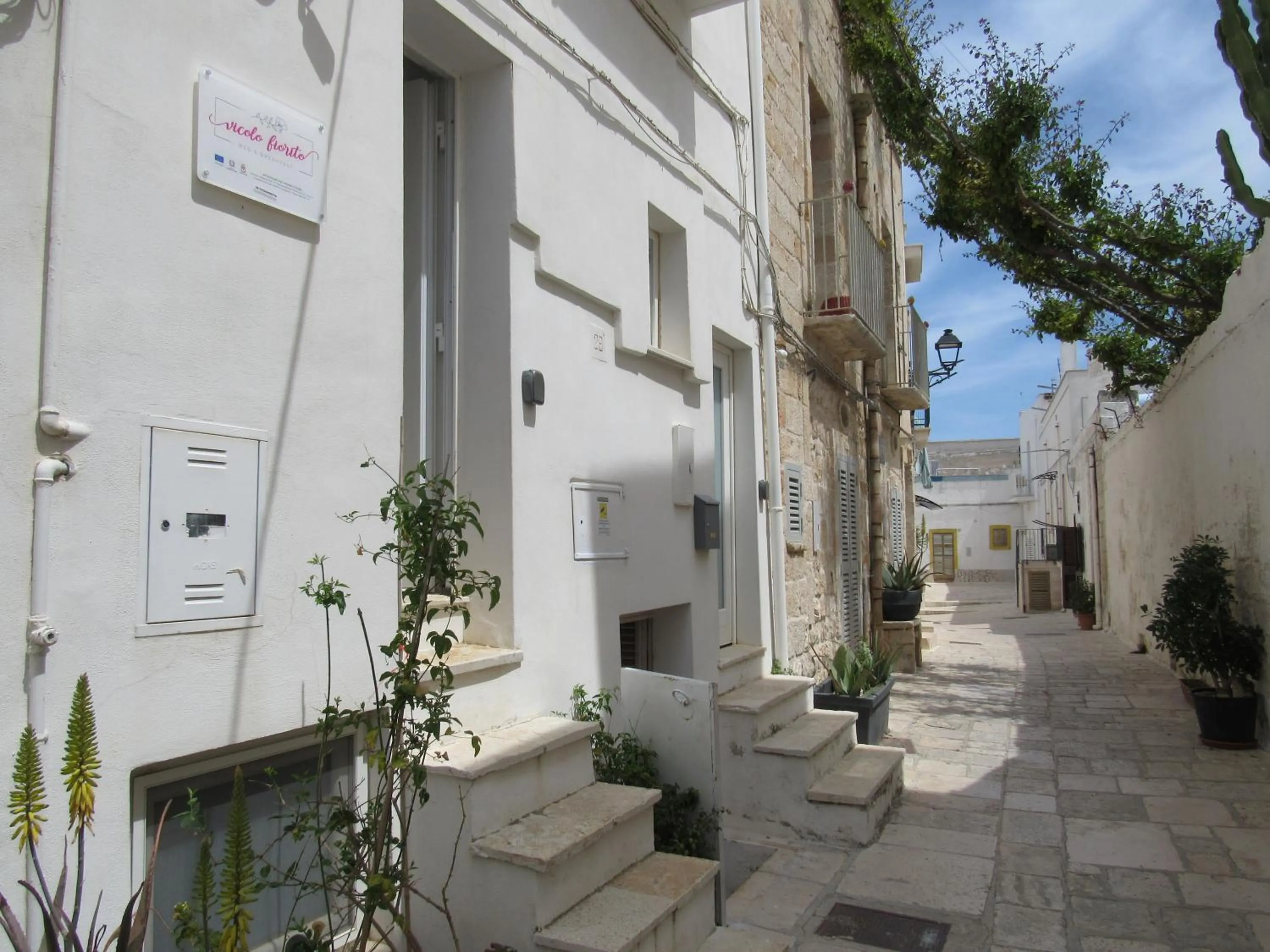 Property building in Vicolo Fiorito B&B
