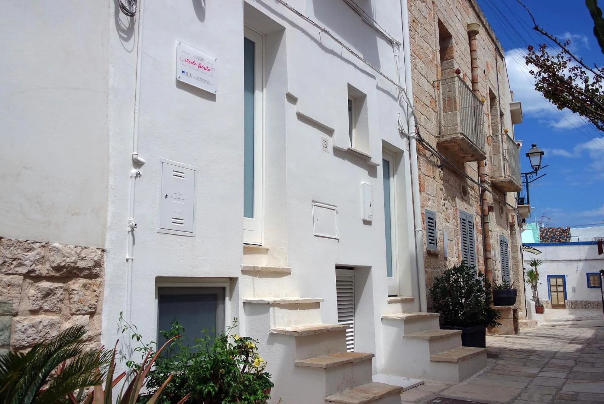 Facade/entrance in Vicolo Fiorito B&B