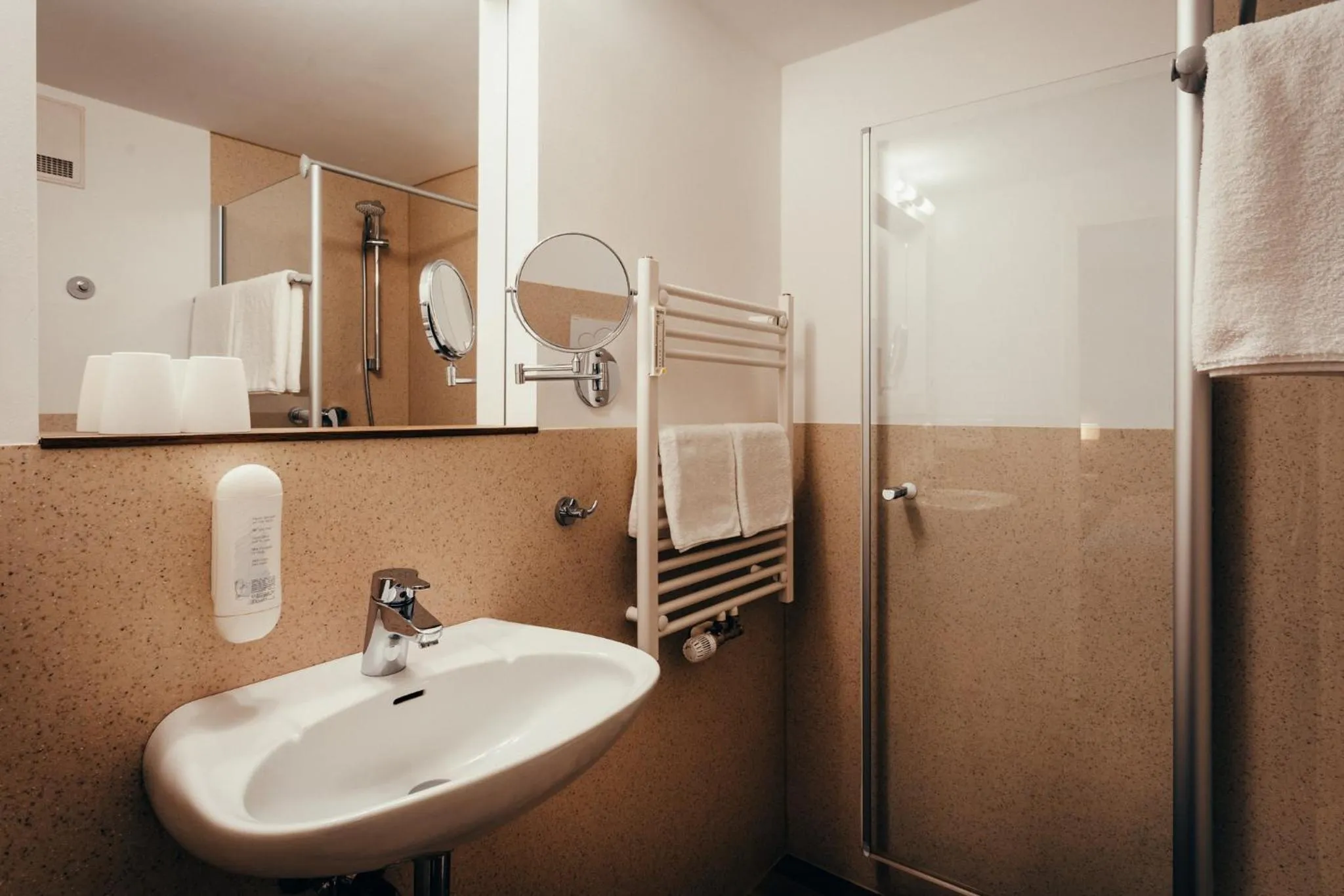 Bathroom in Hotel Adler