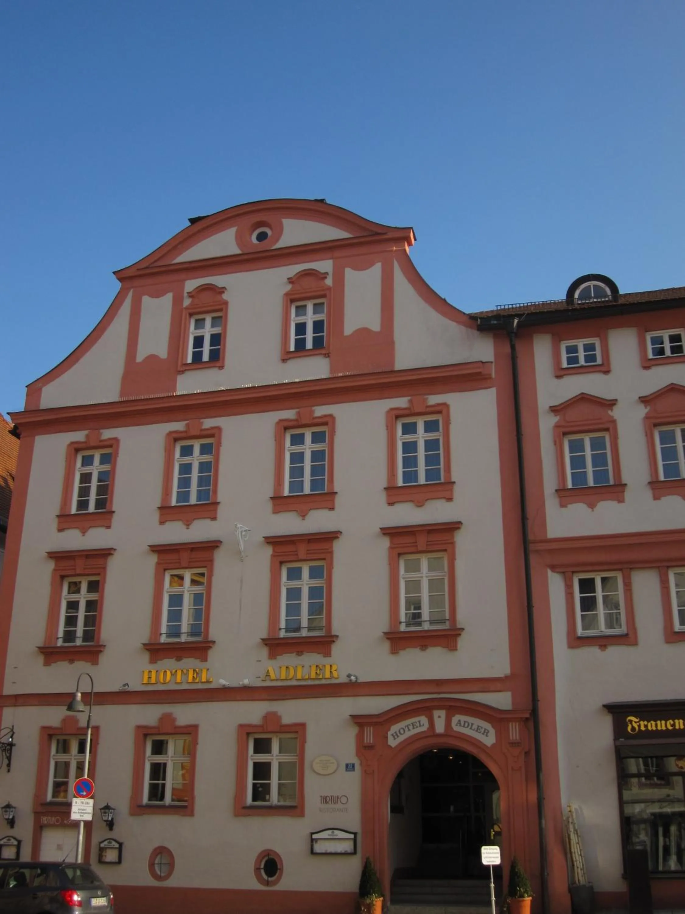 Property building in Hotel Adler