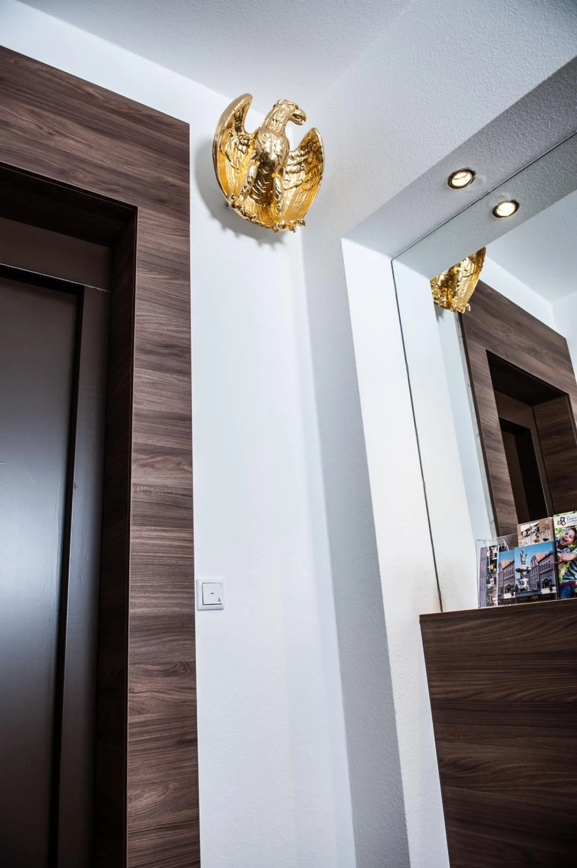 Decorative detail in Hotel Adler