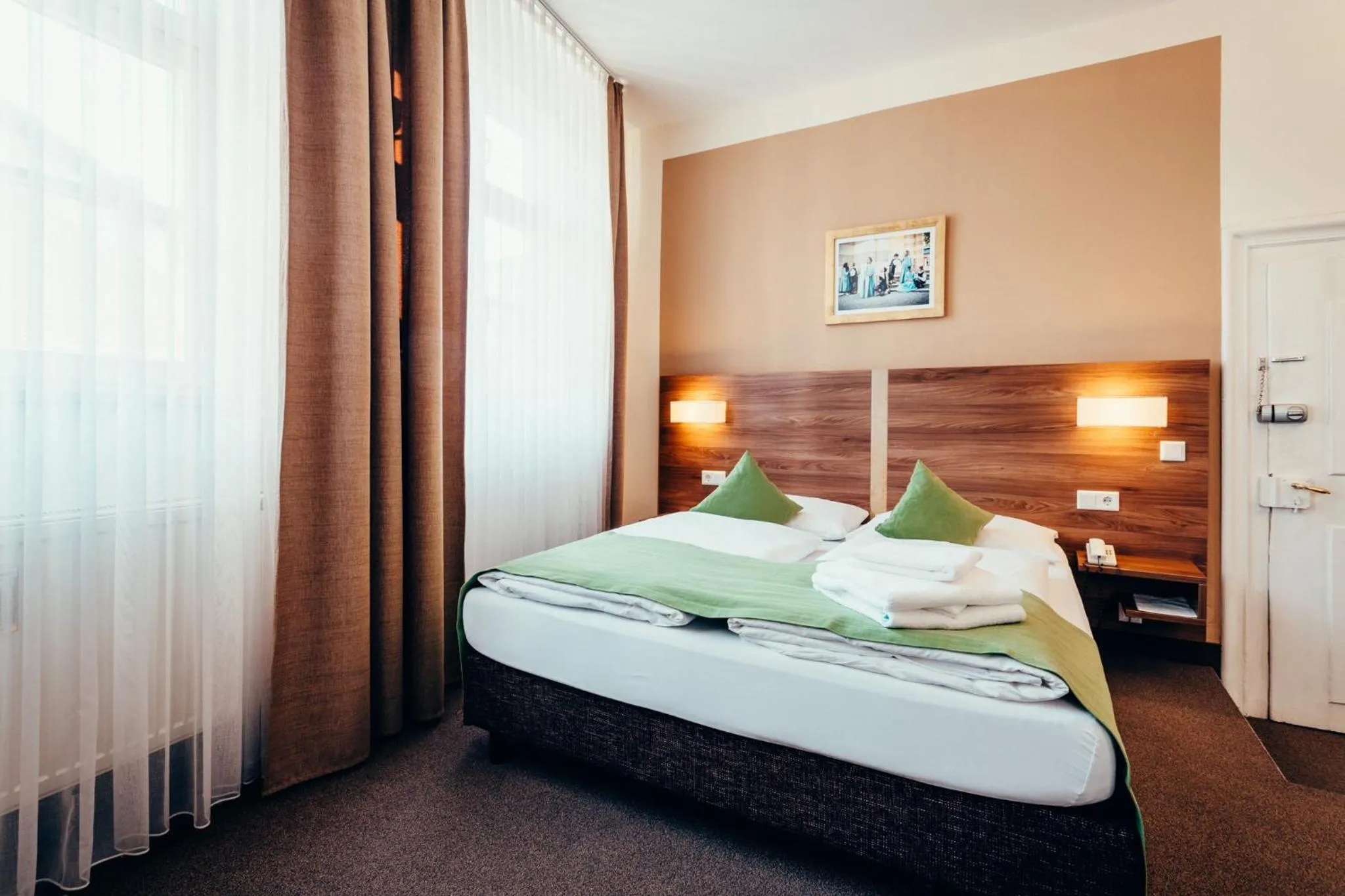 Photo of the whole room, Bed in Hotel Adler