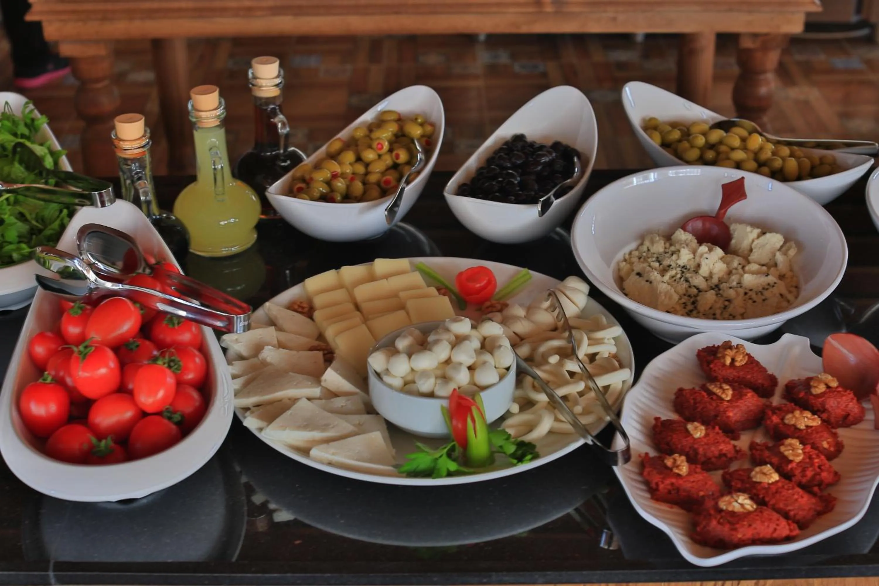 Breakfast in Çakıltaşı Evi Otel Spa