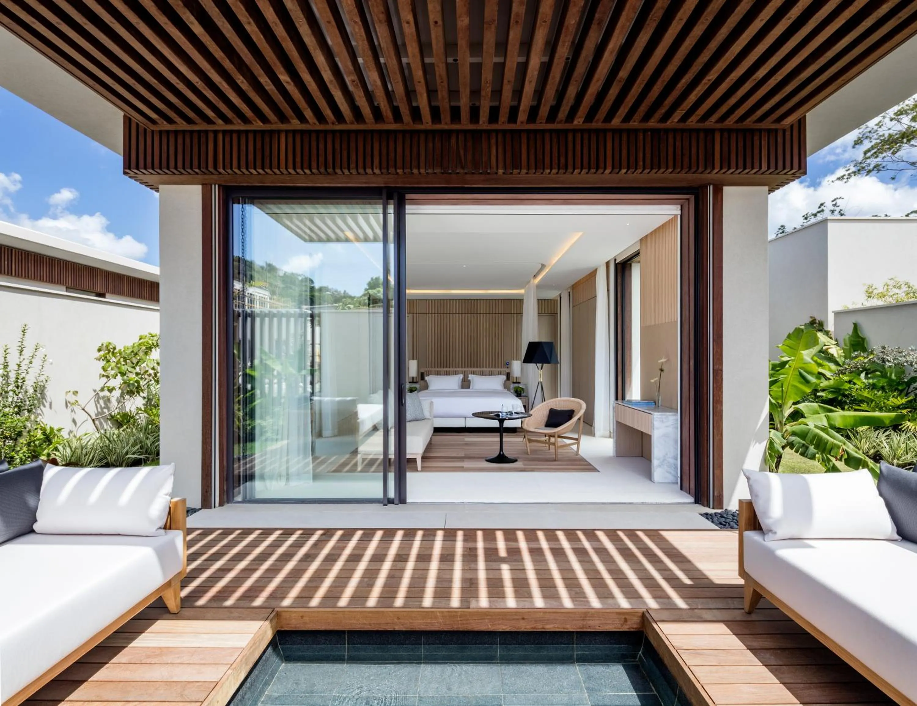 Bed in Silversands Resort Grenada at Grand Anse