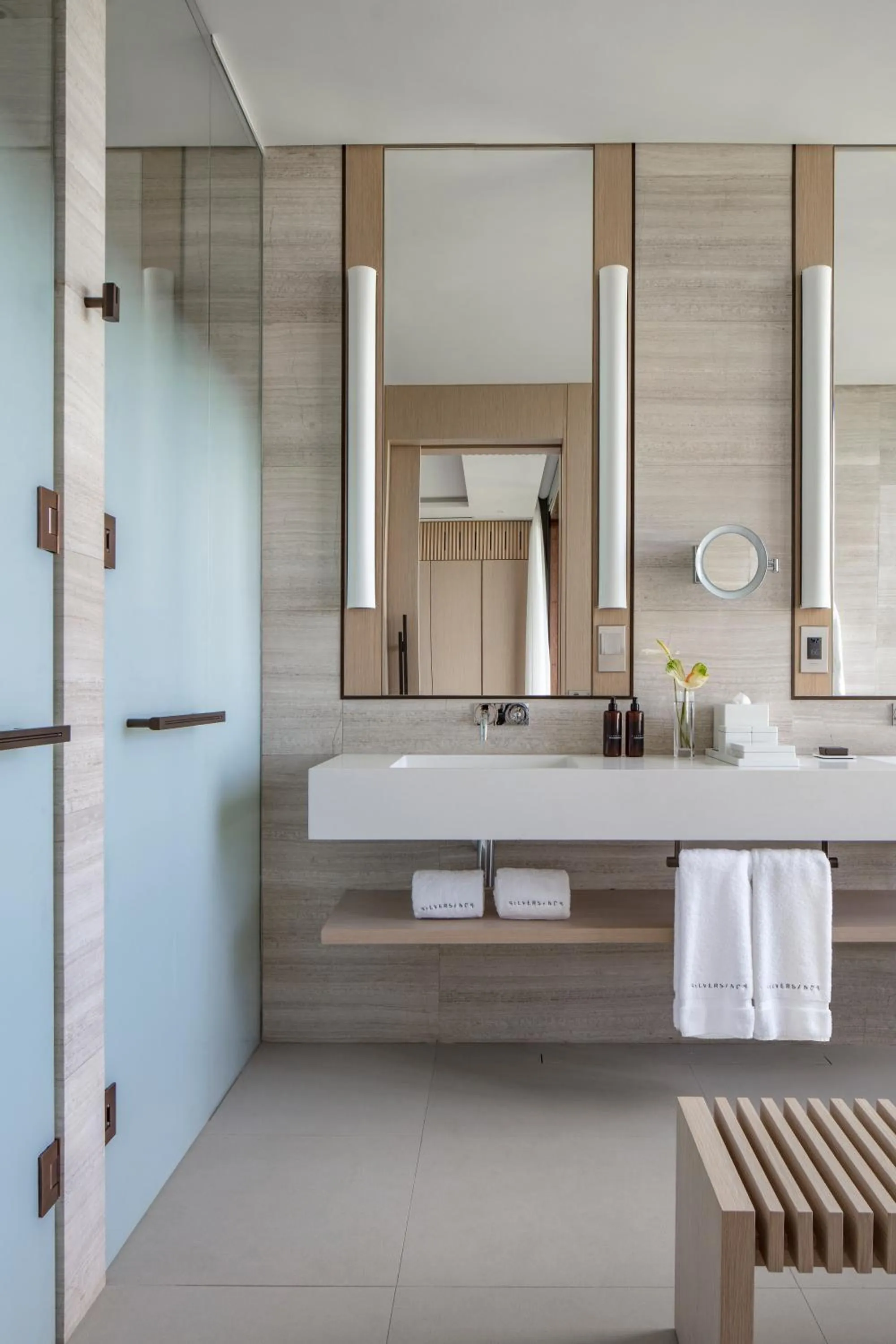 Bathroom in Silversands Resort Grenada at Grand Anse