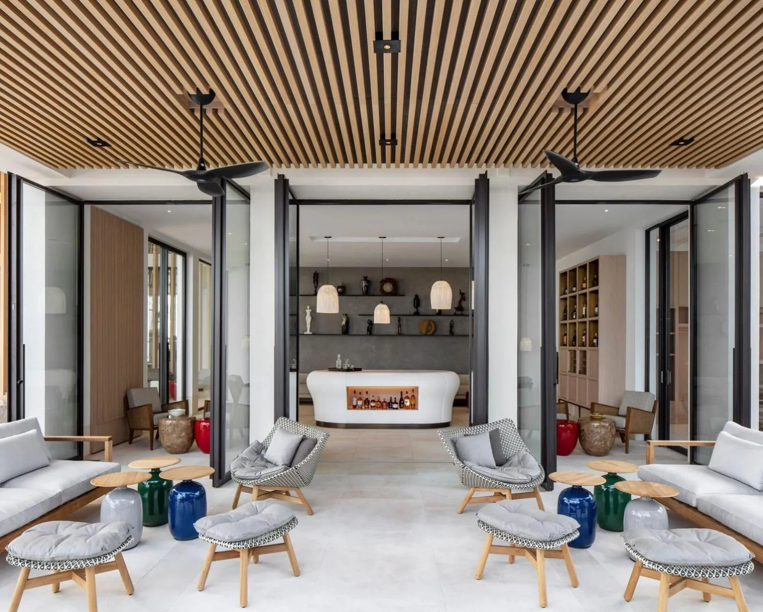 Lounge or bar in Silversands Resort Grenada at Grand Anse