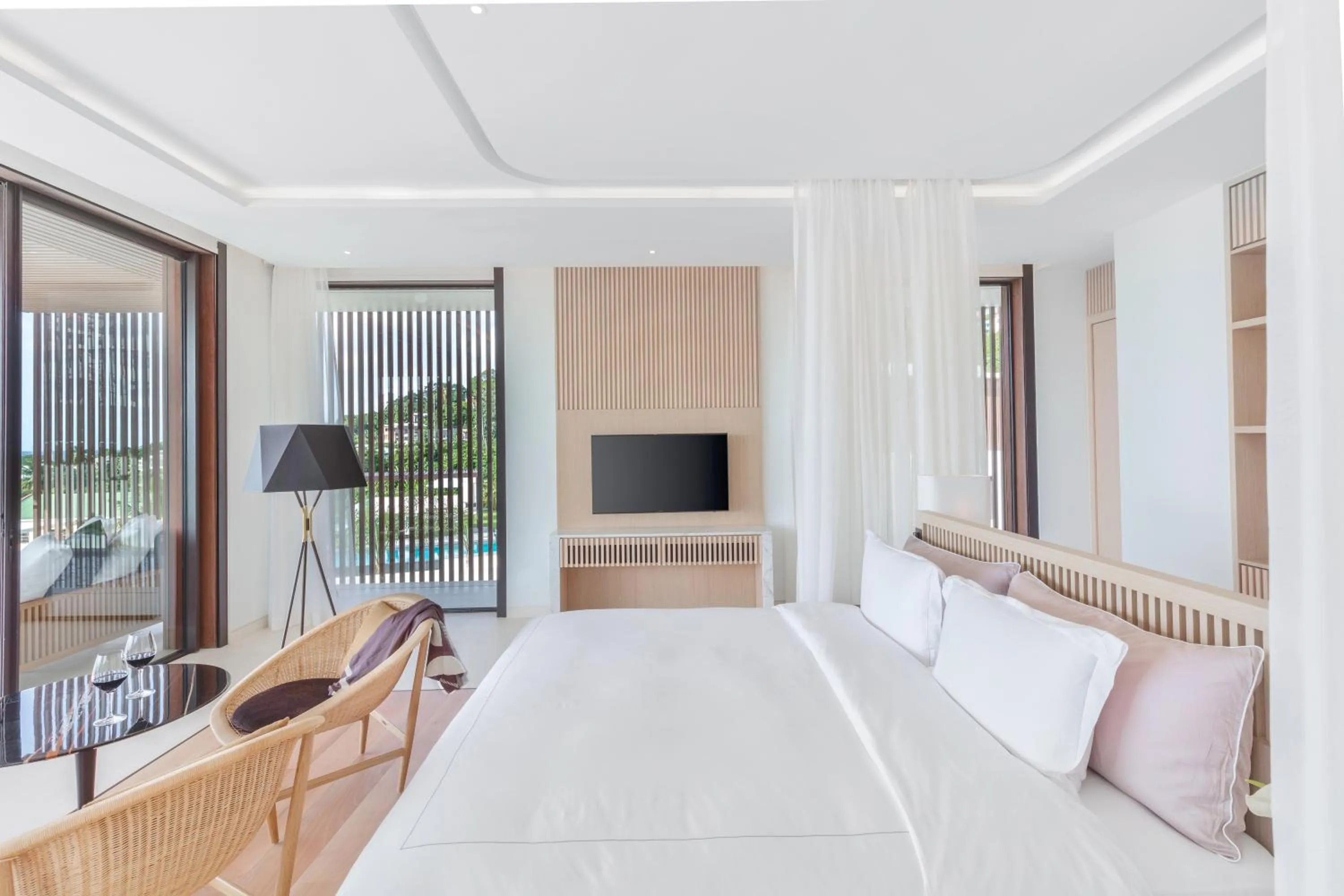 Bed in Silversands Resort Grenada at Grand Anse