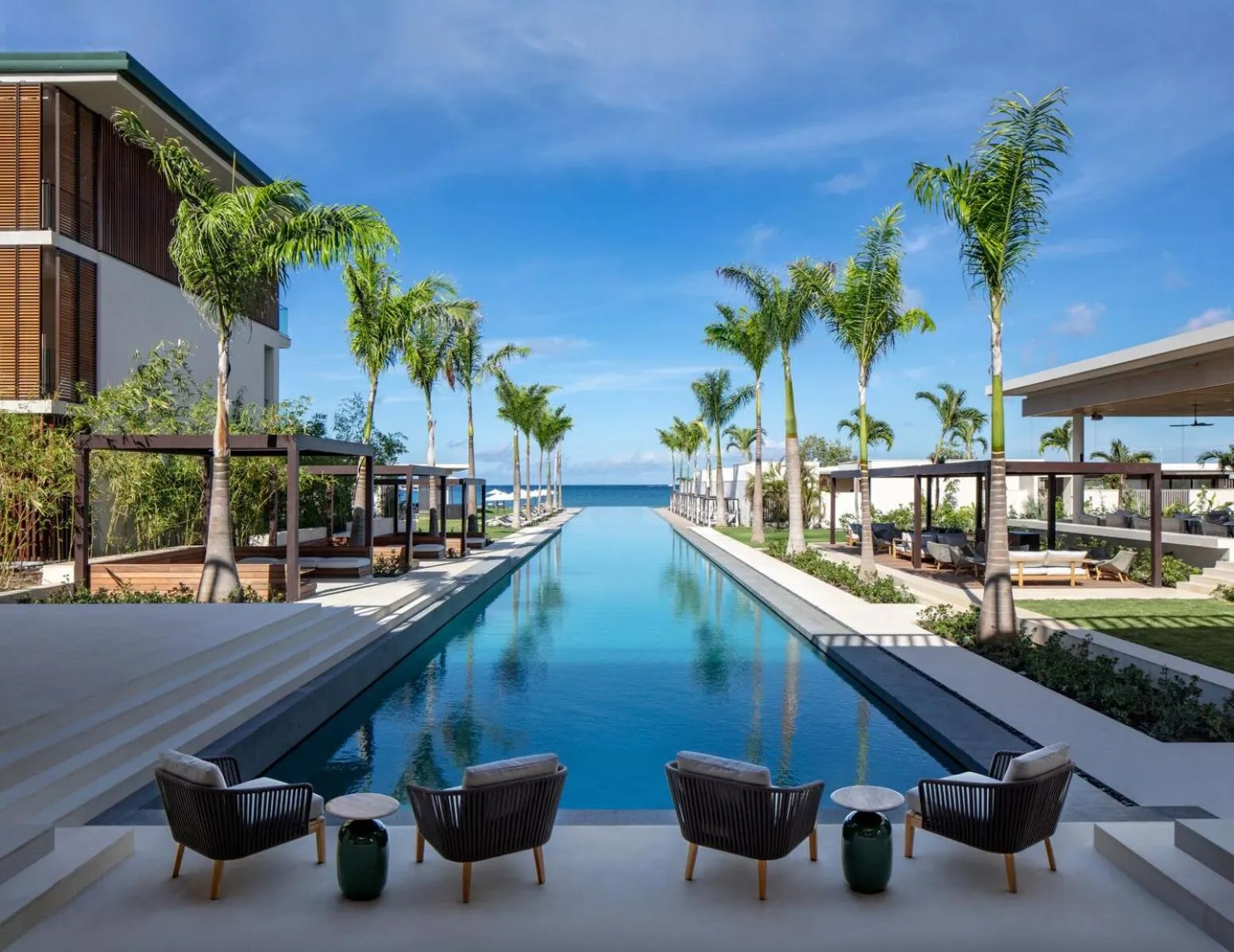 Pool view in Silversands Resort Grenada at Grand Anse