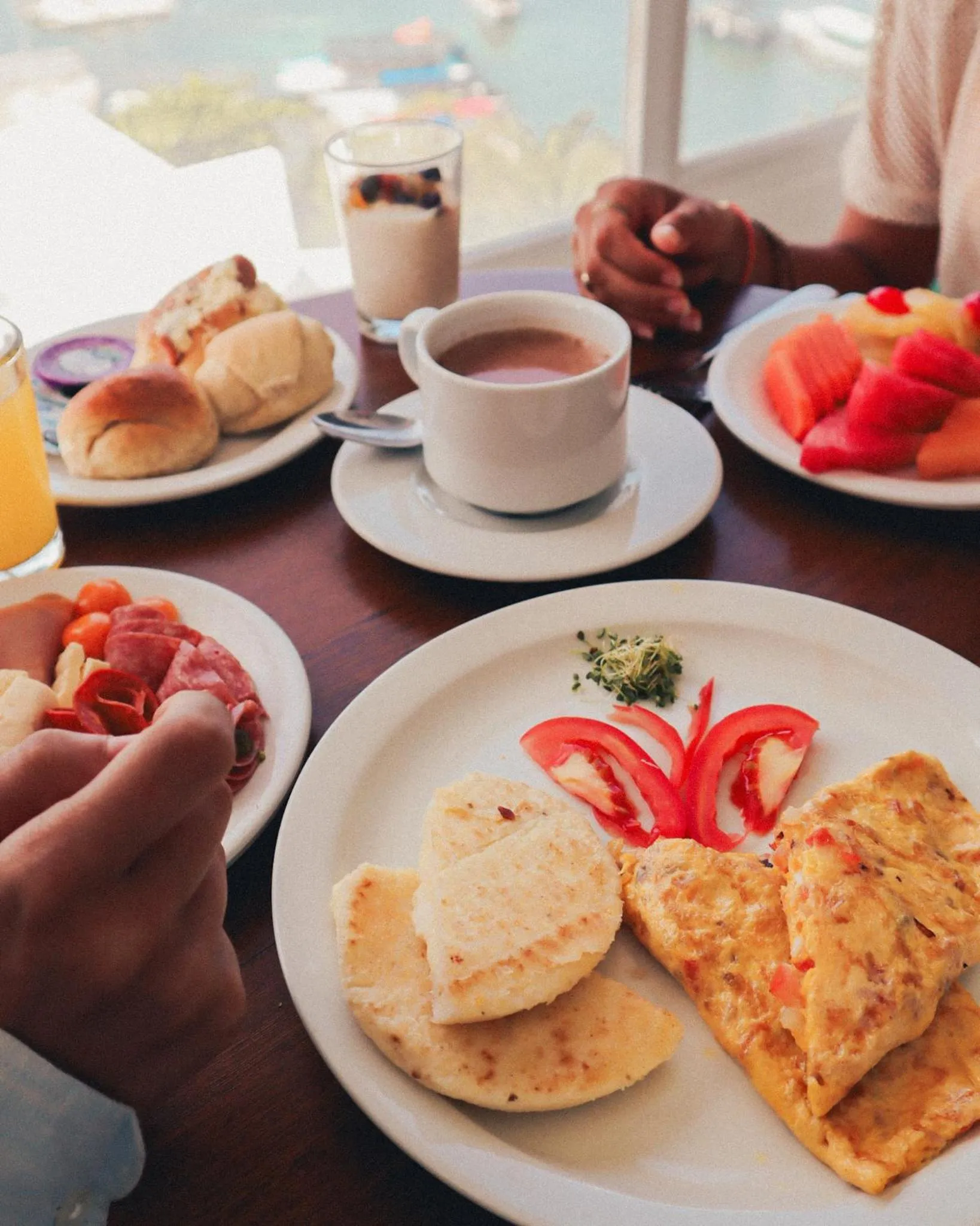 Breakfast in Samawi Hotel