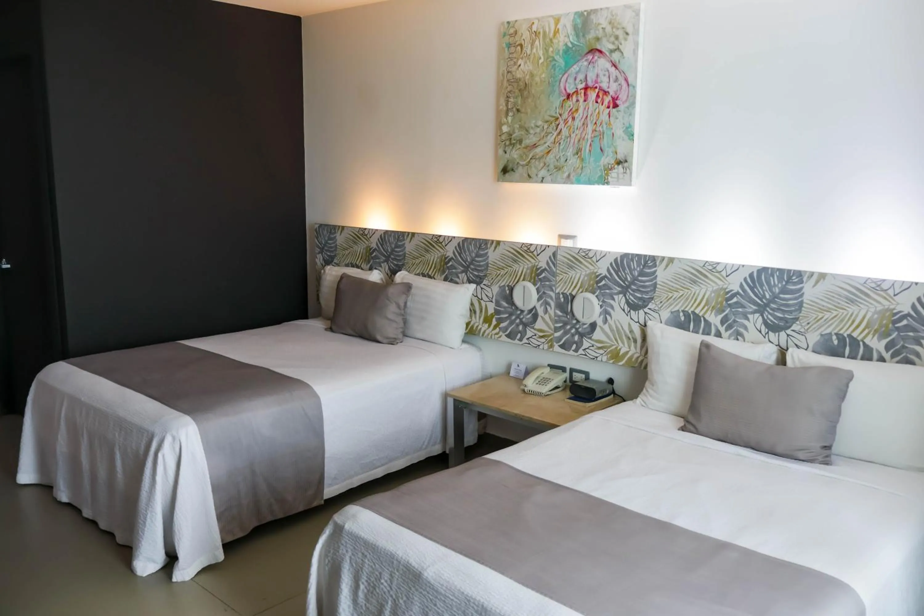 Bedroom, Bed in Hotel Punta Azul