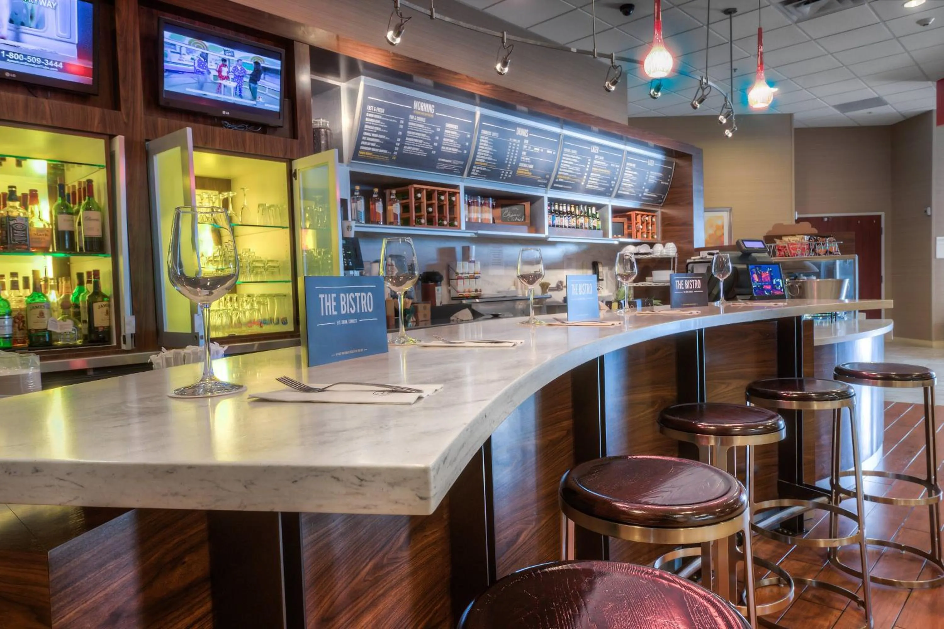 Lounge or bar in Courtyard by Marriott Killeen