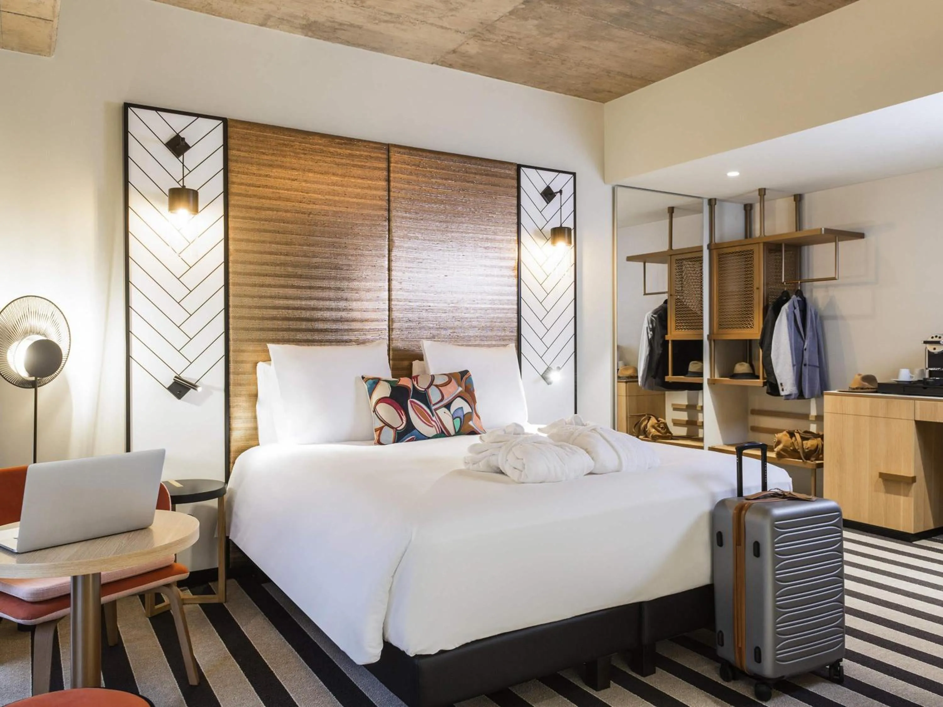 Bedroom, Bed in Mercure Luxembourg Off Kirchberg