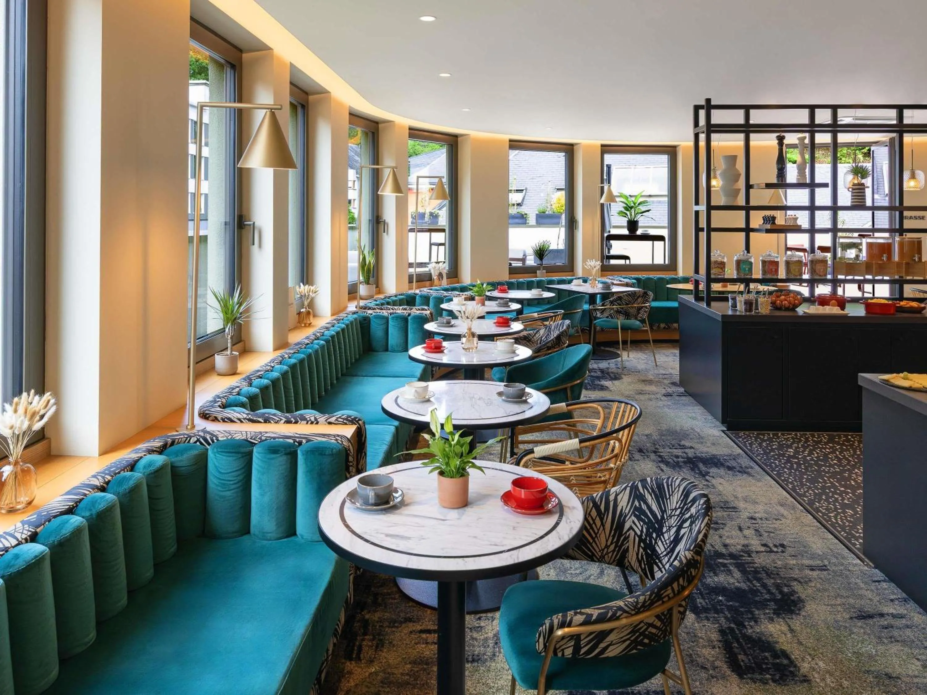 Breakfast in Mercure Luxembourg Off Kirchberg