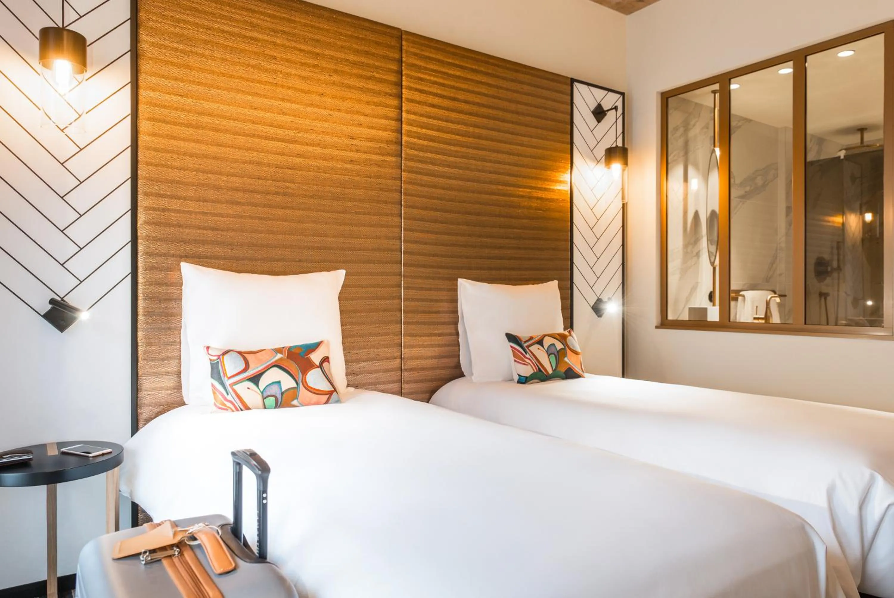 Bed in Mercure Luxembourg Off Kirchberg