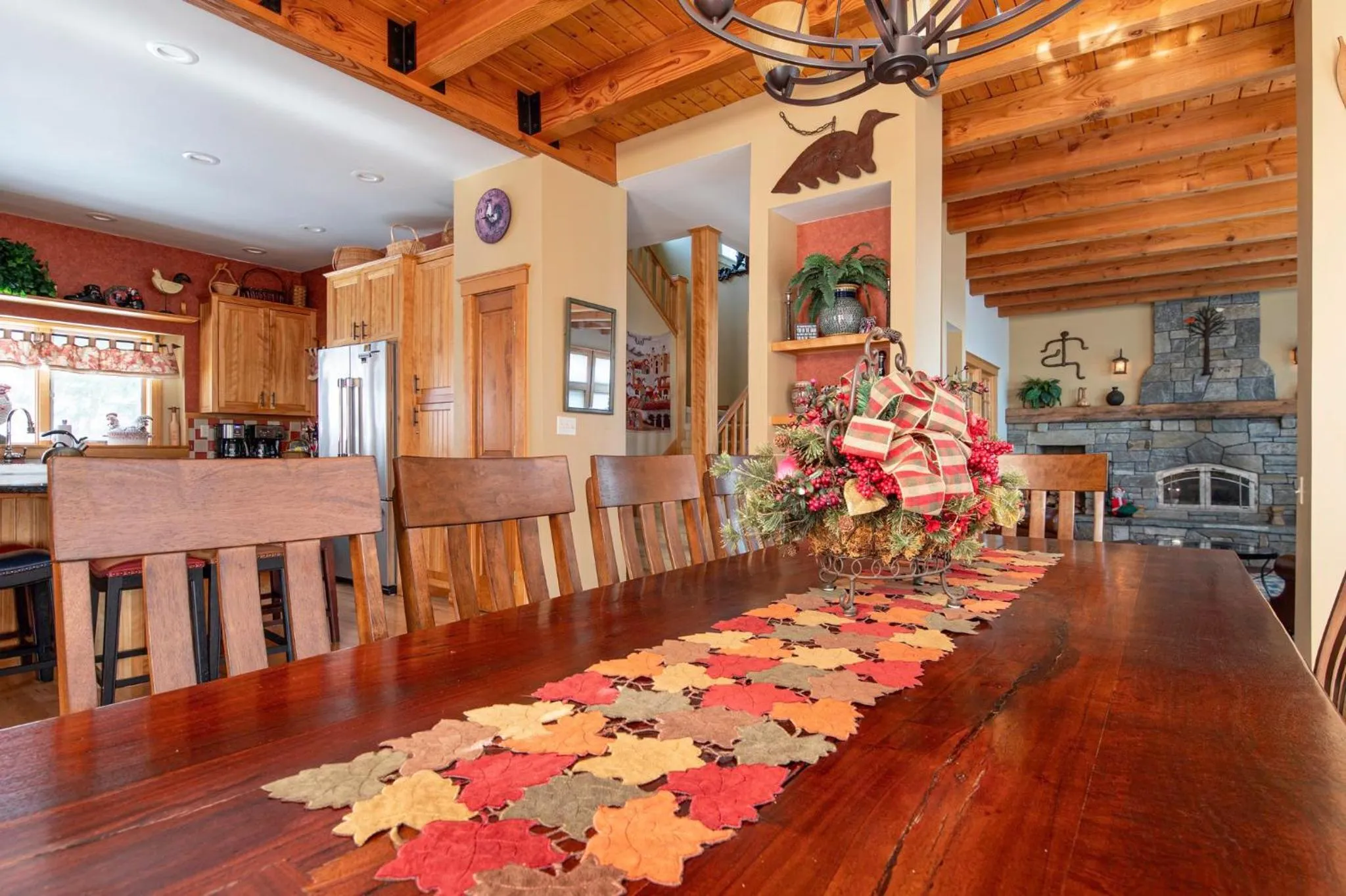 Dining area in Solitude Village at Okemo