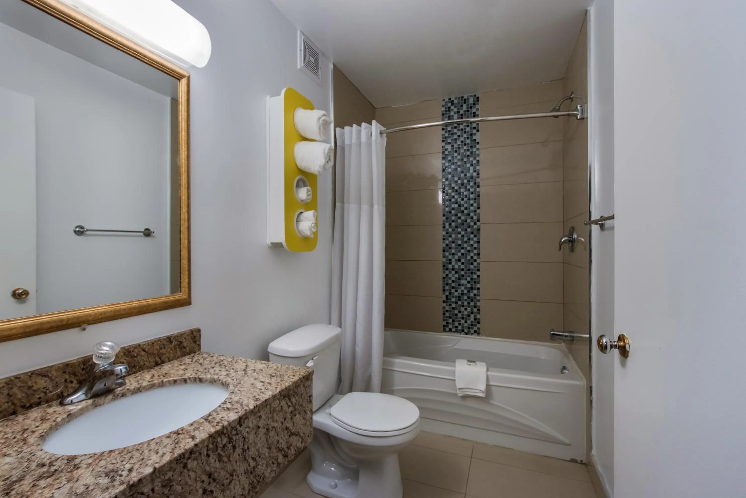 Bathroom in Motel 6-Sudbury, ON