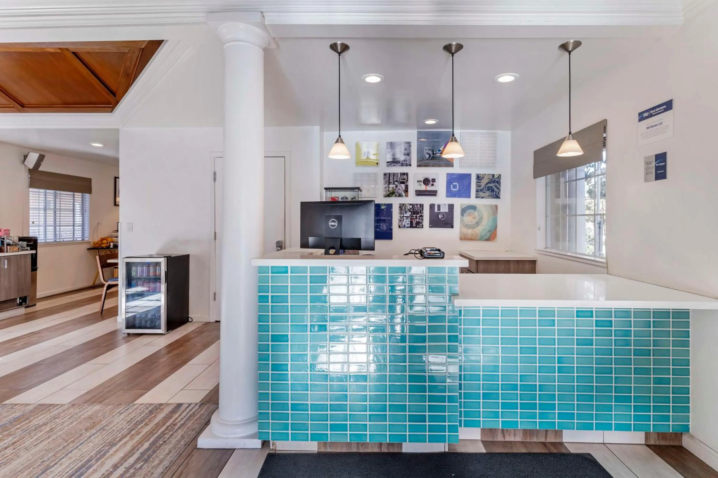 Lobby or reception in Best Western Plus Riviera