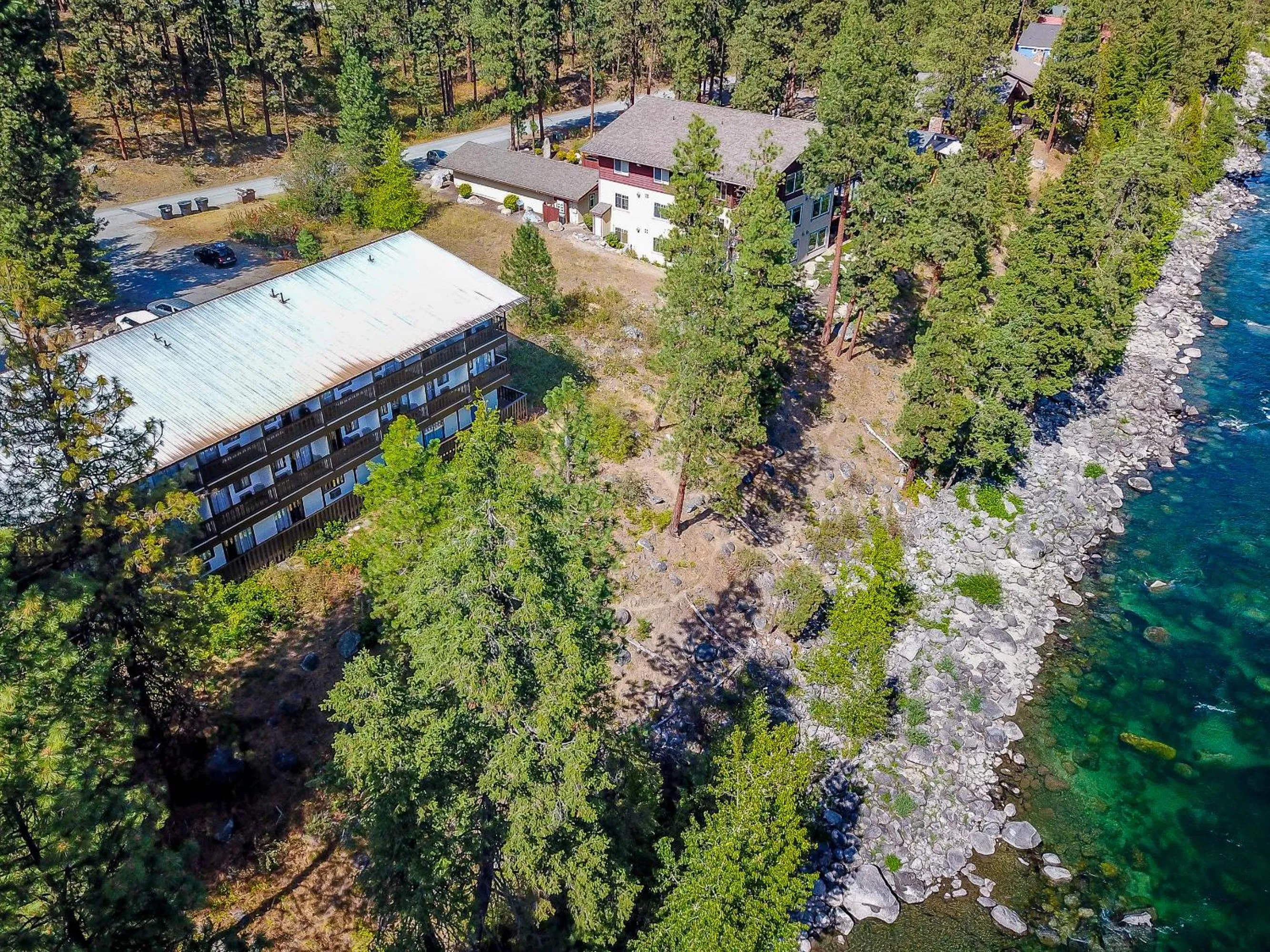 Bird's eye view in Alpine Rivers Inn