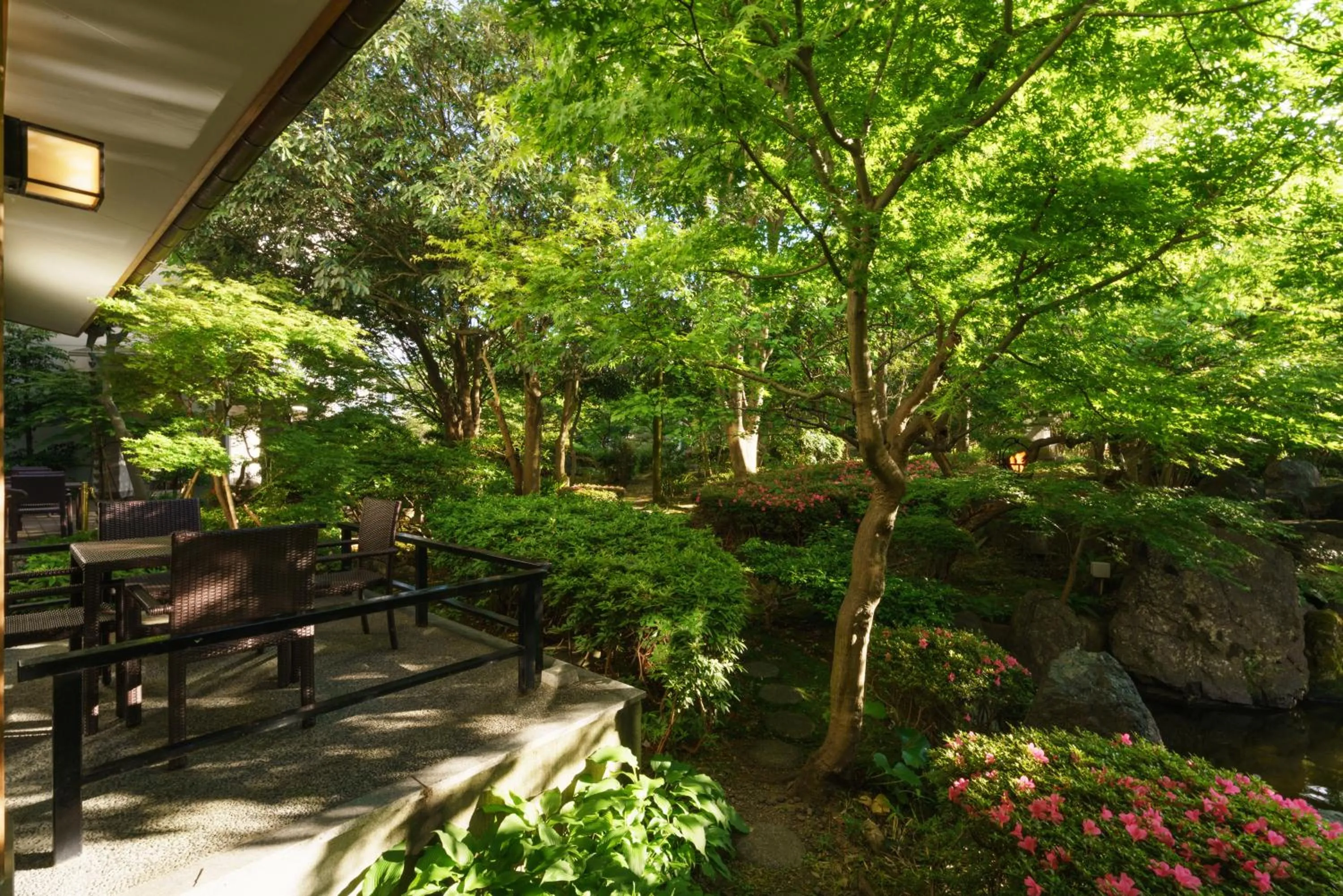 Day in Hotel Hoho "A hotel overlooking the Echigo Plain and the Yahiko mountain range" formerly Hotel Oohashi Yakata-no-Yu