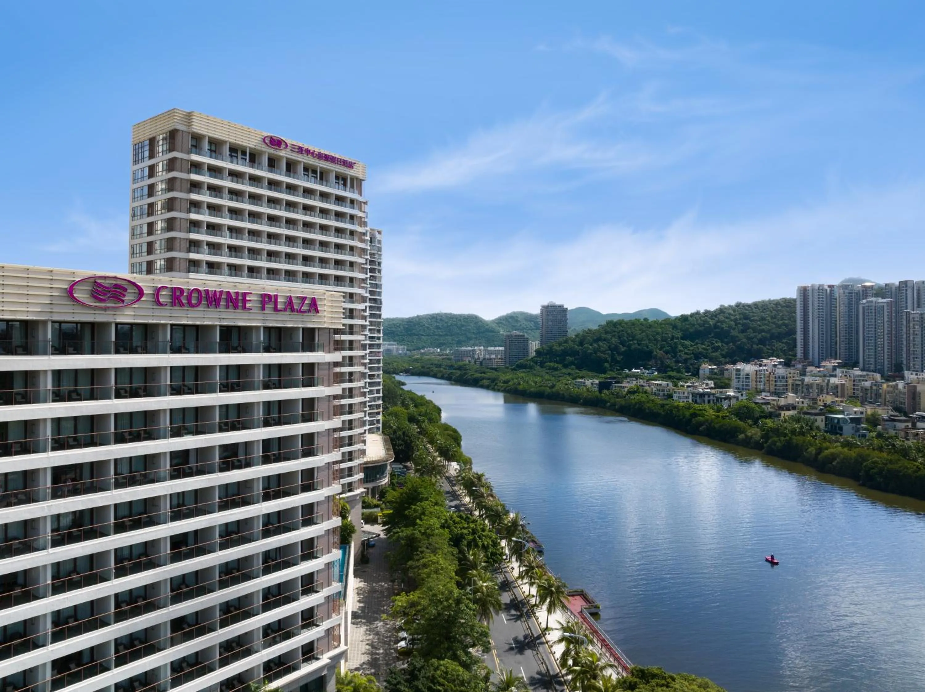River view in Crowne Plaza Sanya City Center by IHG
