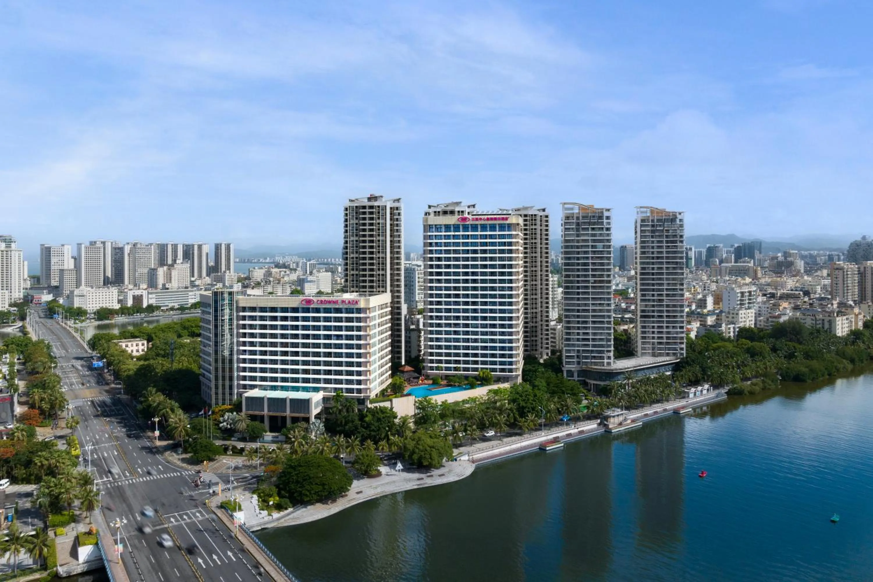City view in Crowne Plaza Sanya City Center by IHG